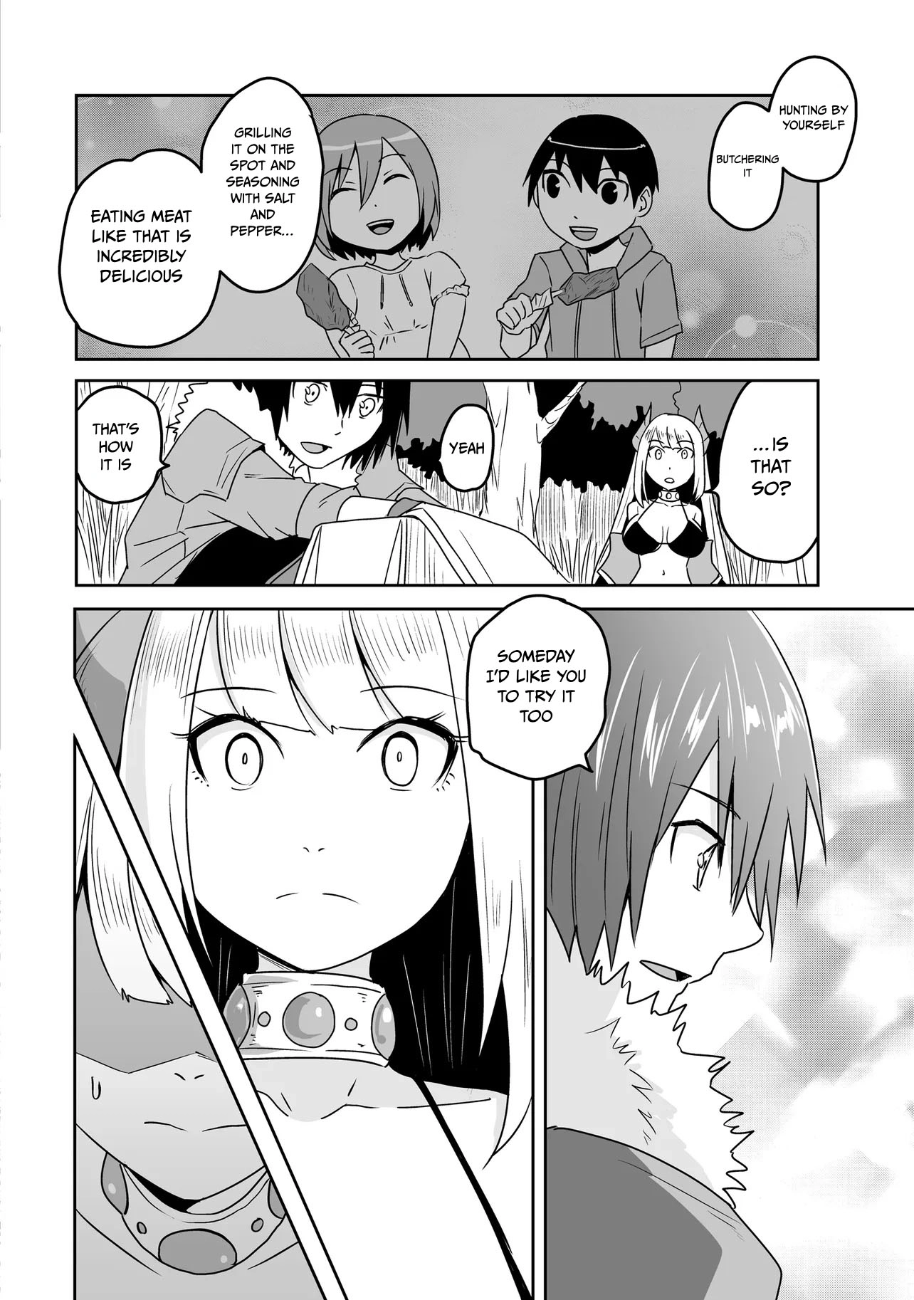 Seiken Ga Saikyou No Sekai De, Shounen Wa Yumi Ni Aisareru Chapter 12.1 - page 7