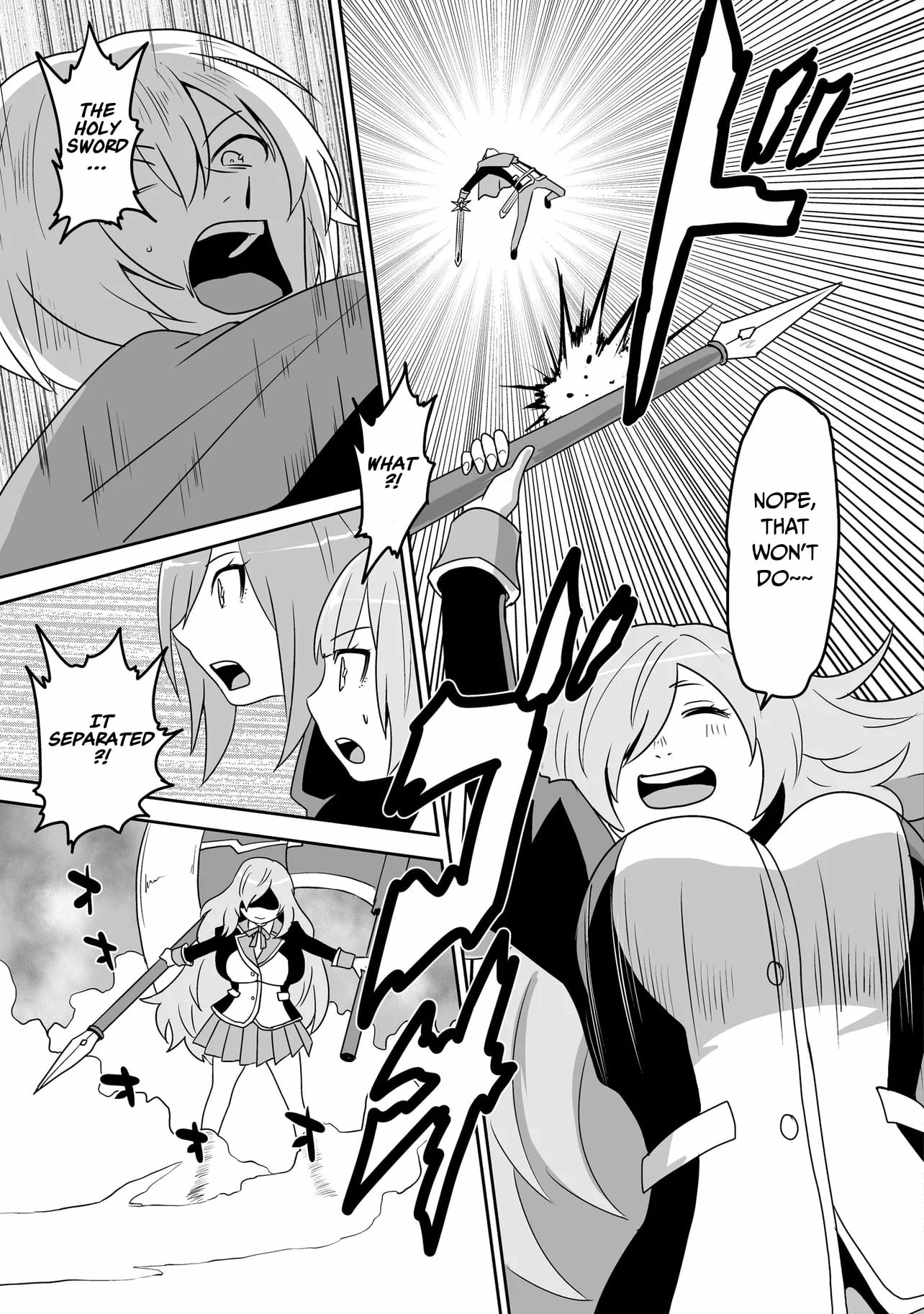 Seiken Ga Saikyou No Sekai De, Shounen Wa Yumi Ni Aisareru Chapter 12.2 - page 10