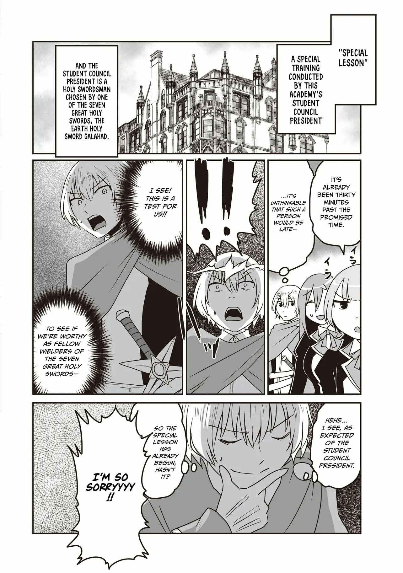 Seiken Ga Saikyou No Sekai De, Shounen Wa Yumi Ni Aisareru Chapter 12.2 - page 3