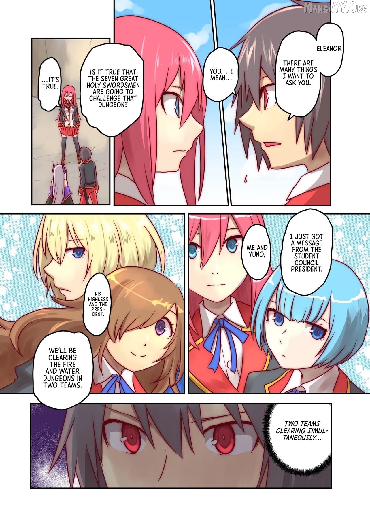 Seiken Ga Saikyou No Sekai De, Shounen Wa Yumi Ni Aisareru Chapter 13.1 - page 2