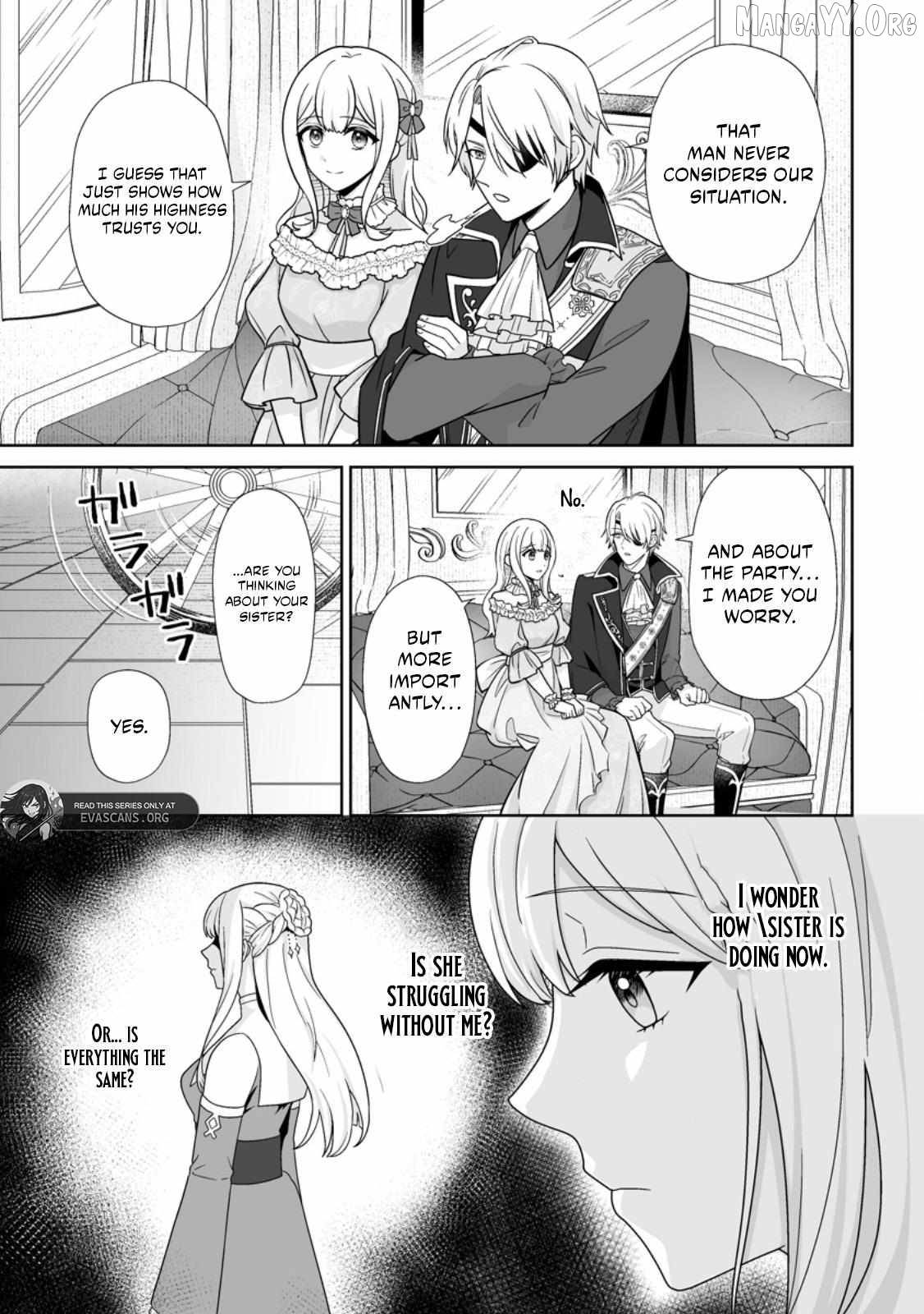 The "Useless" Twin and the Prince from the Neighboring Kingdom Chapter 7.1 - page 6