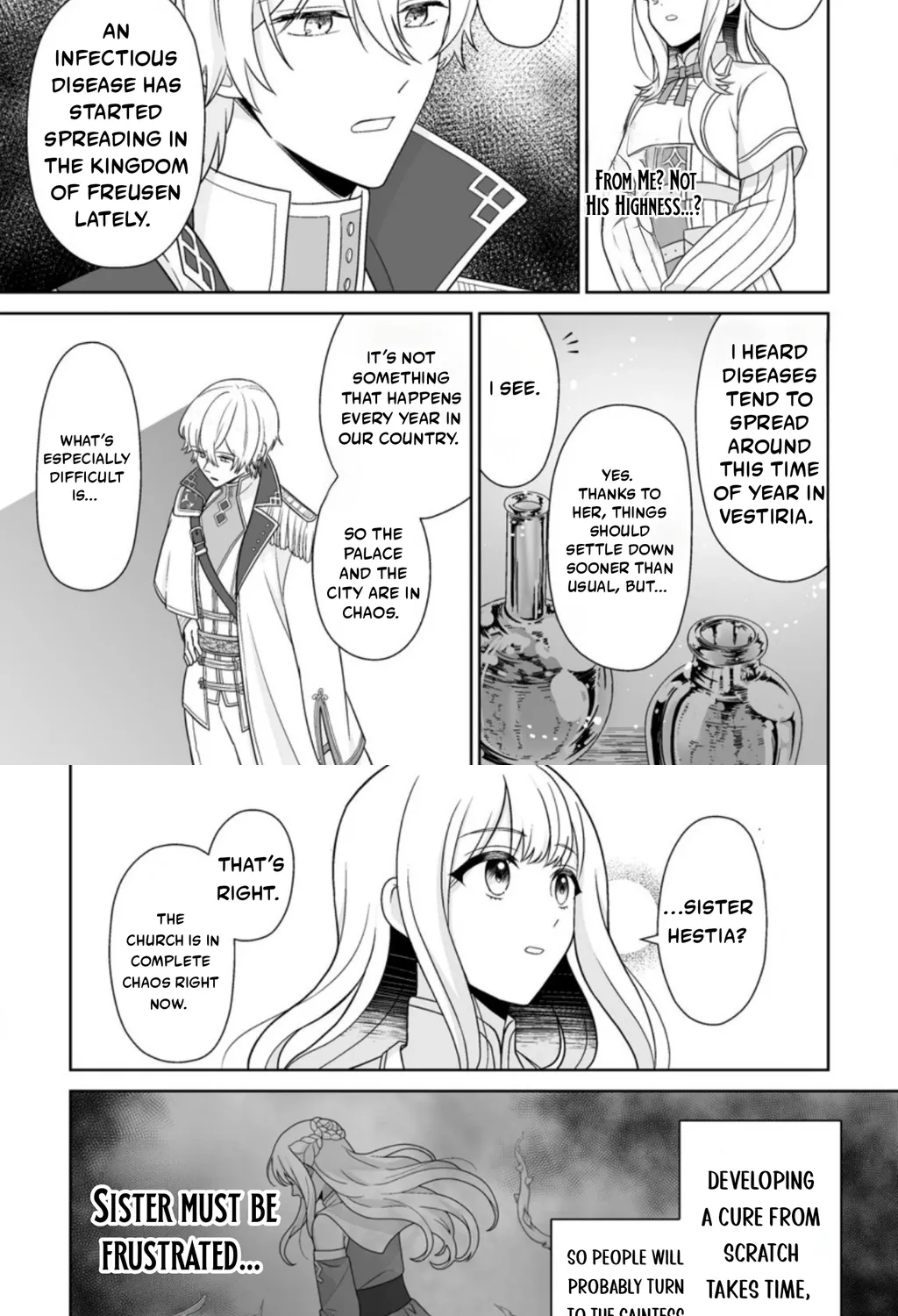 The "Useless" Twin and the Prince from the Neighboring Kingdom Chapter 8.1 - page 10