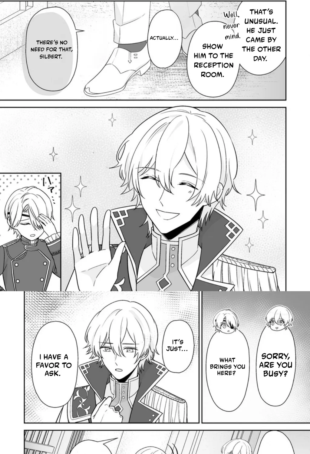 The "Useless" Twin and the Prince from the Neighboring Kingdom Chapter 8.1 - page 8