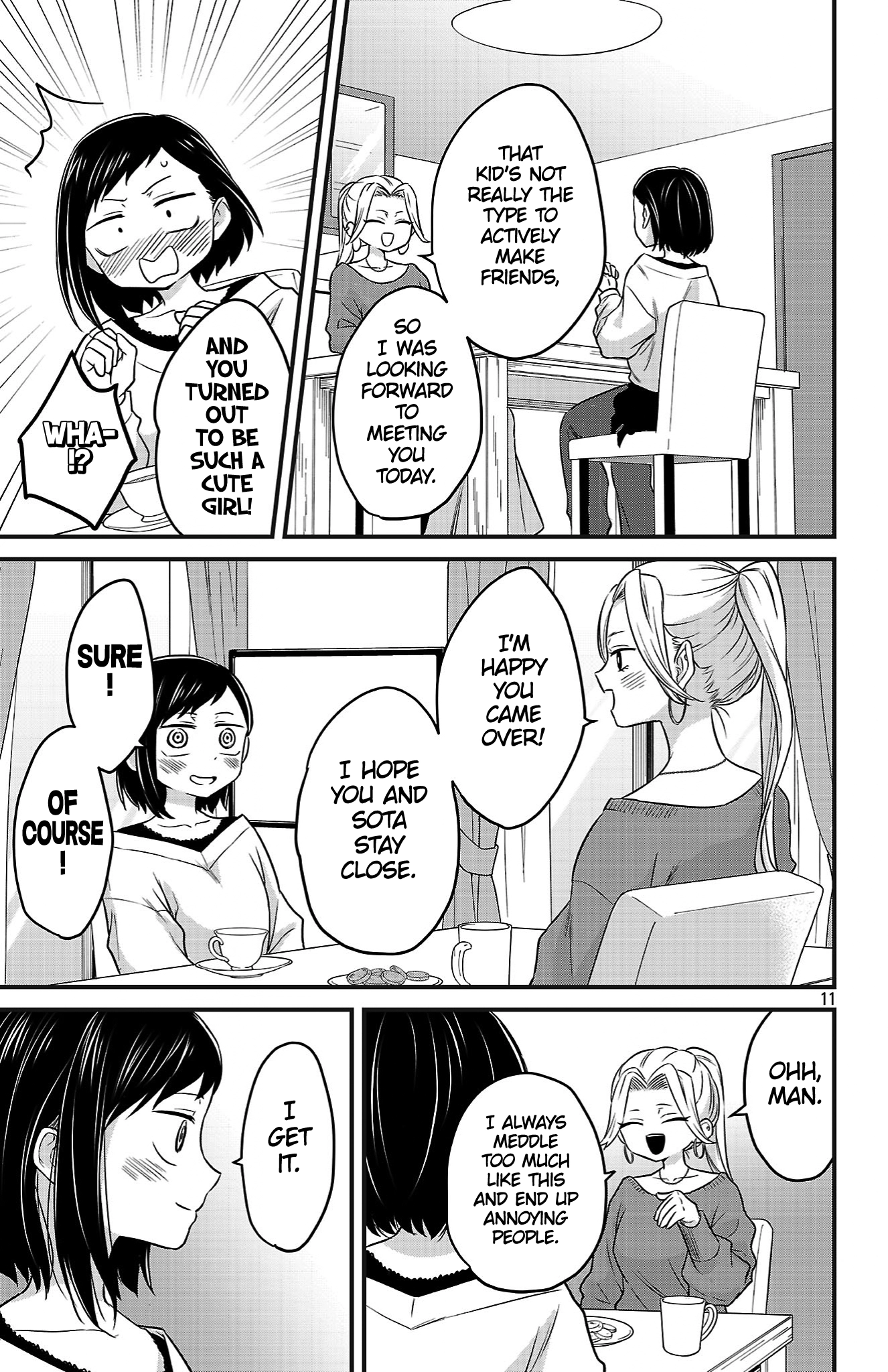 Boku no Kokoro no Yabai Yatsu: Love Comedy ga Hajimaranai Chapter 15 - page 11