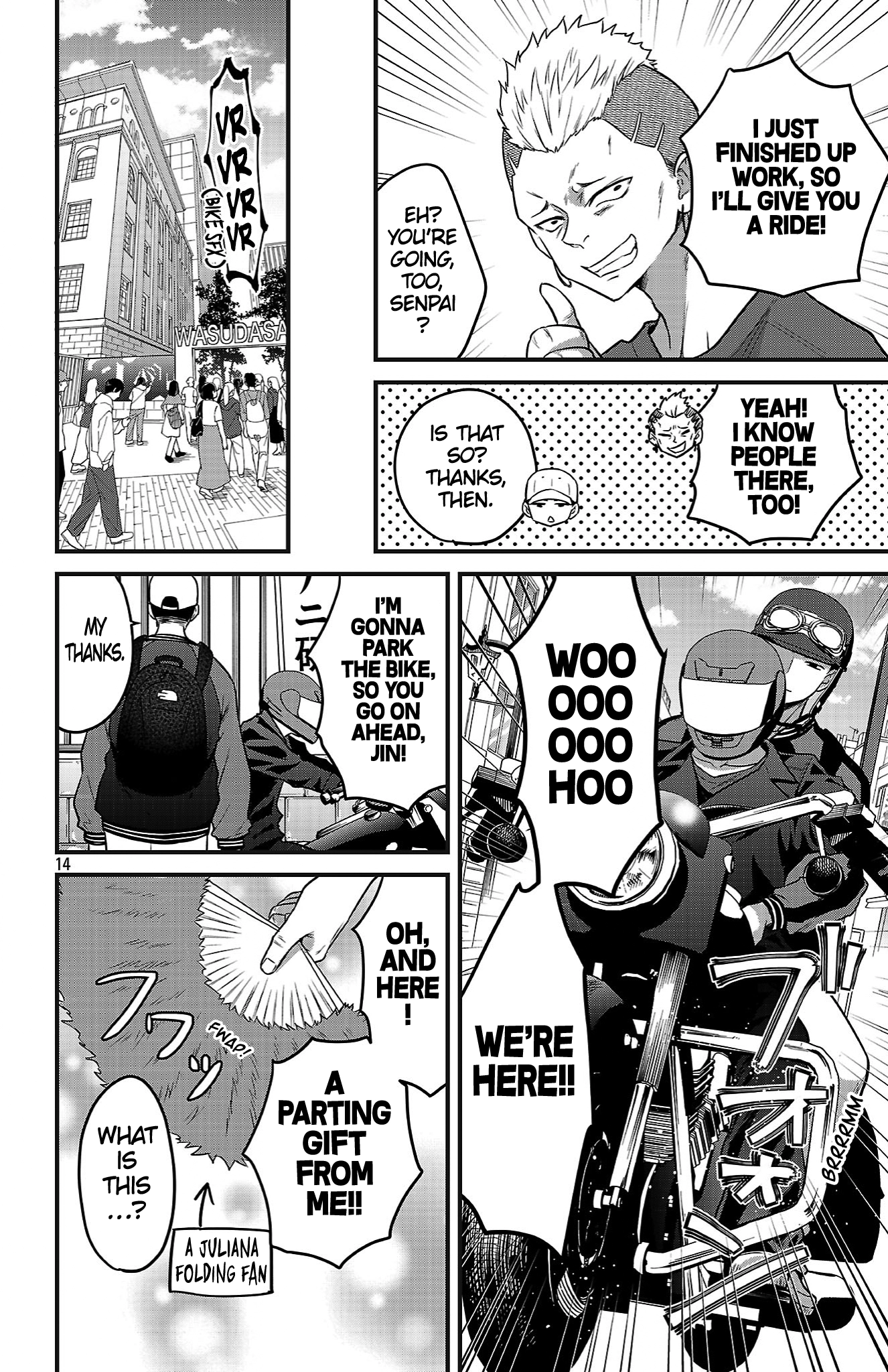 Boku no Kokoro no Yabai Yatsu: Love Comedy ga Hajimaranai Chapter 15 - page 14