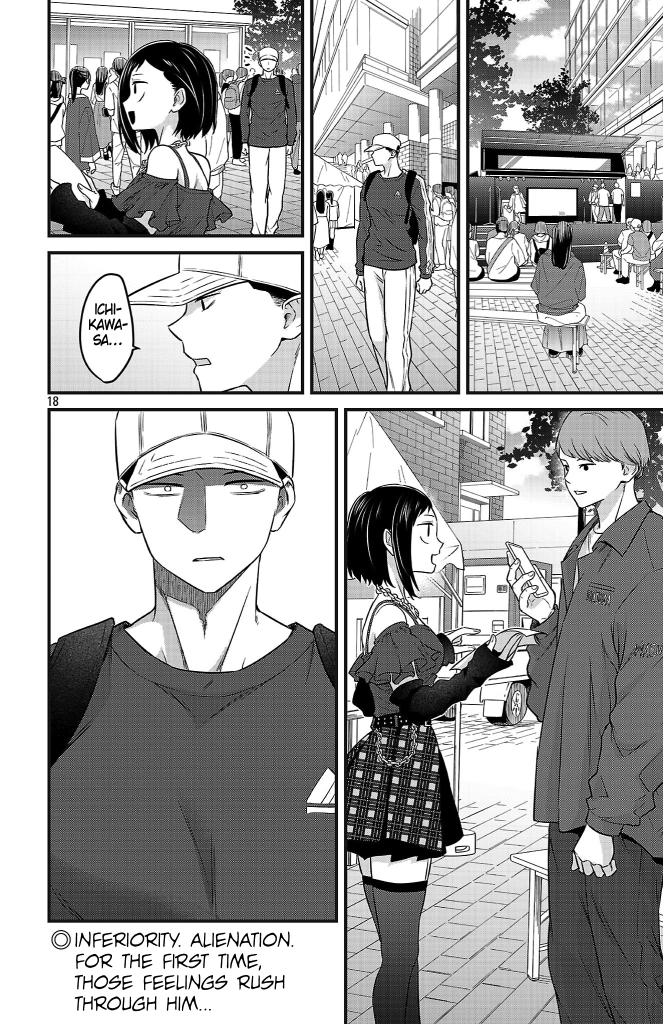 Boku no Kokoro no Yabai Yatsu: Love Comedy ga Hajimaranai Chapter 15 - page 18