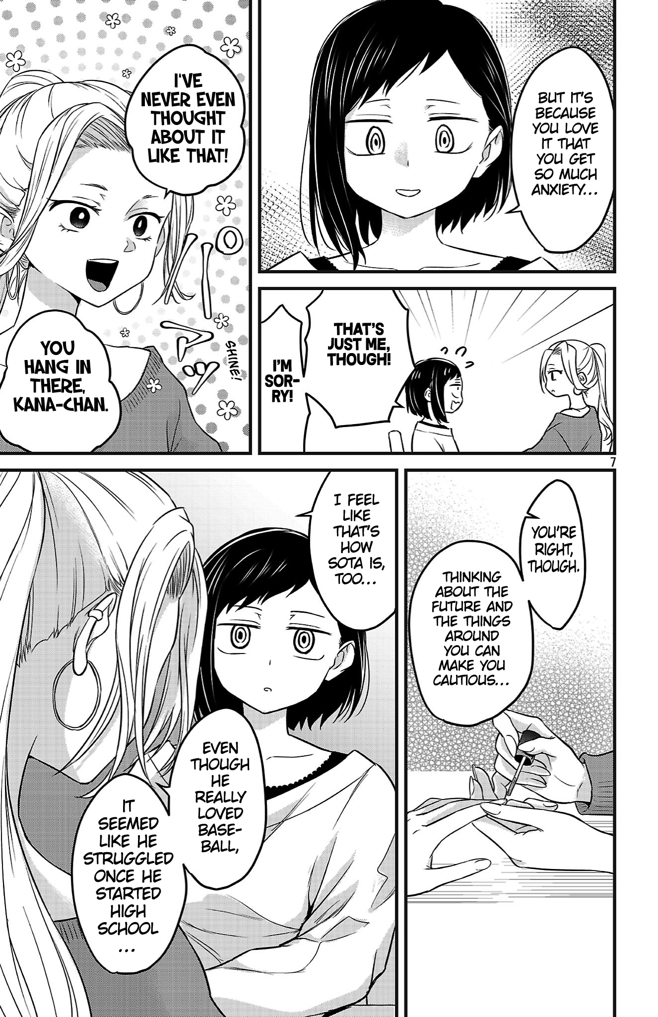 Boku no Kokoro no Yabai Yatsu: Love Comedy ga Hajimaranai Chapter 15 - page 7