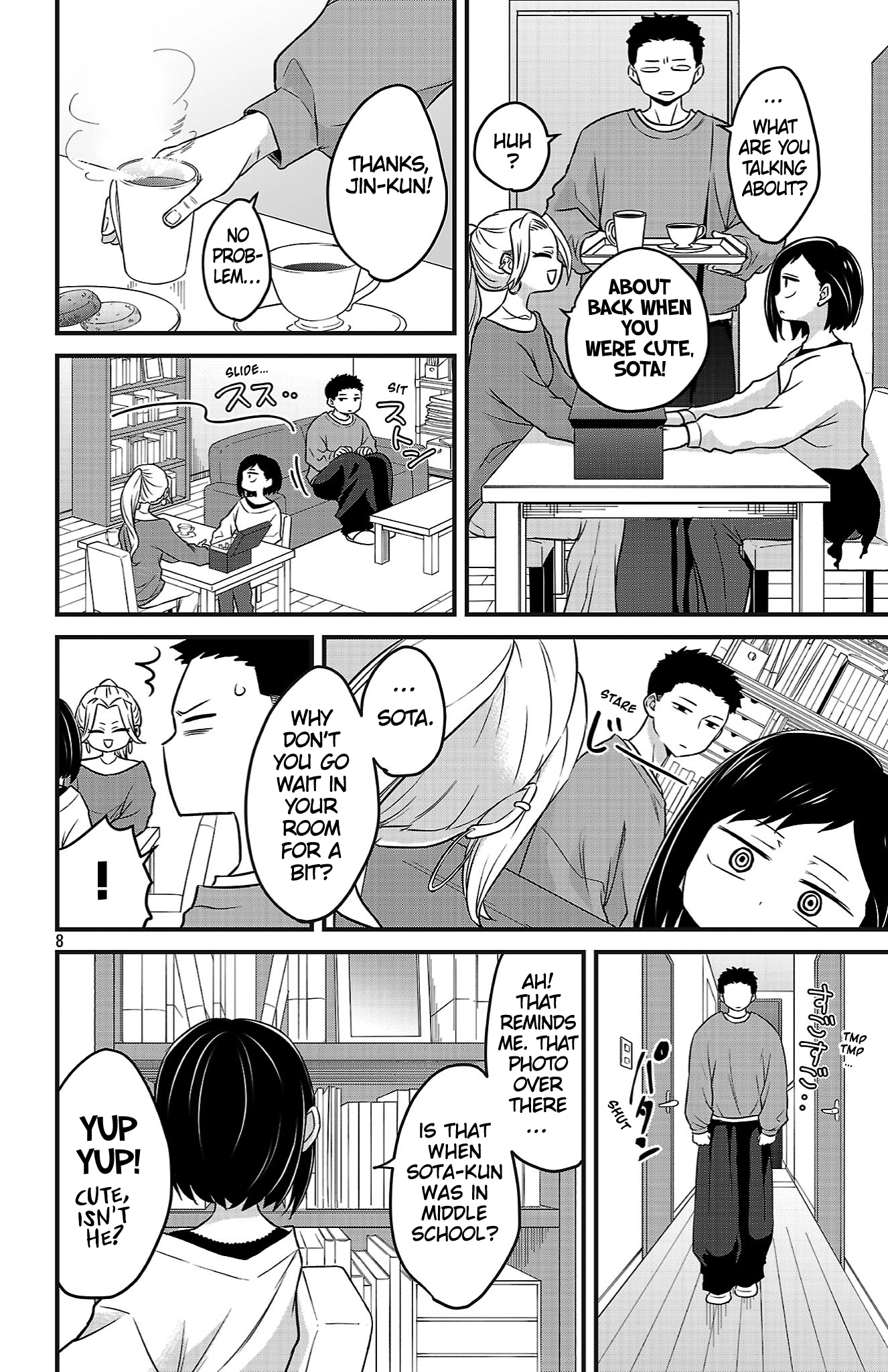 Boku no Kokoro no Yabai Yatsu: Love Comedy ga Hajimaranai Chapter 15 - page 8