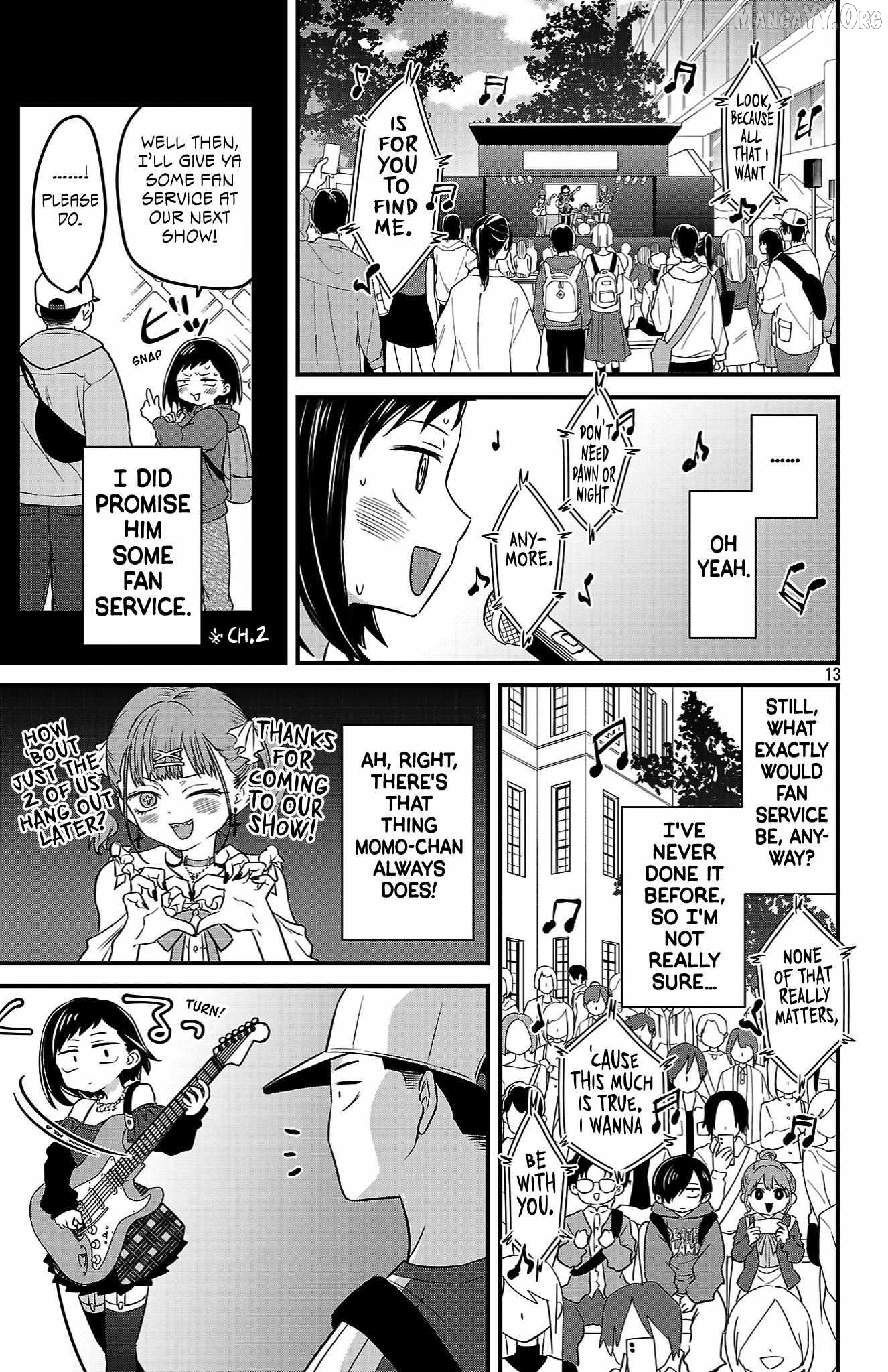 Boku no Kokoro no Yabai Yatsu: Love Comedy ga Hajimaranai Chapter 16 - page 13