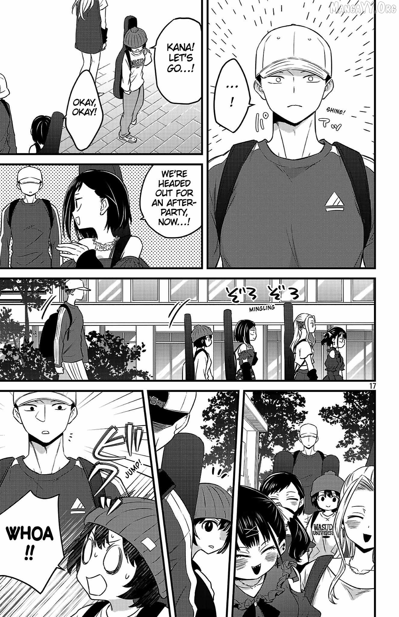 Boku no Kokoro no Yabai Yatsu: Love Comedy ga Hajimaranai Chapter 16 - page 17