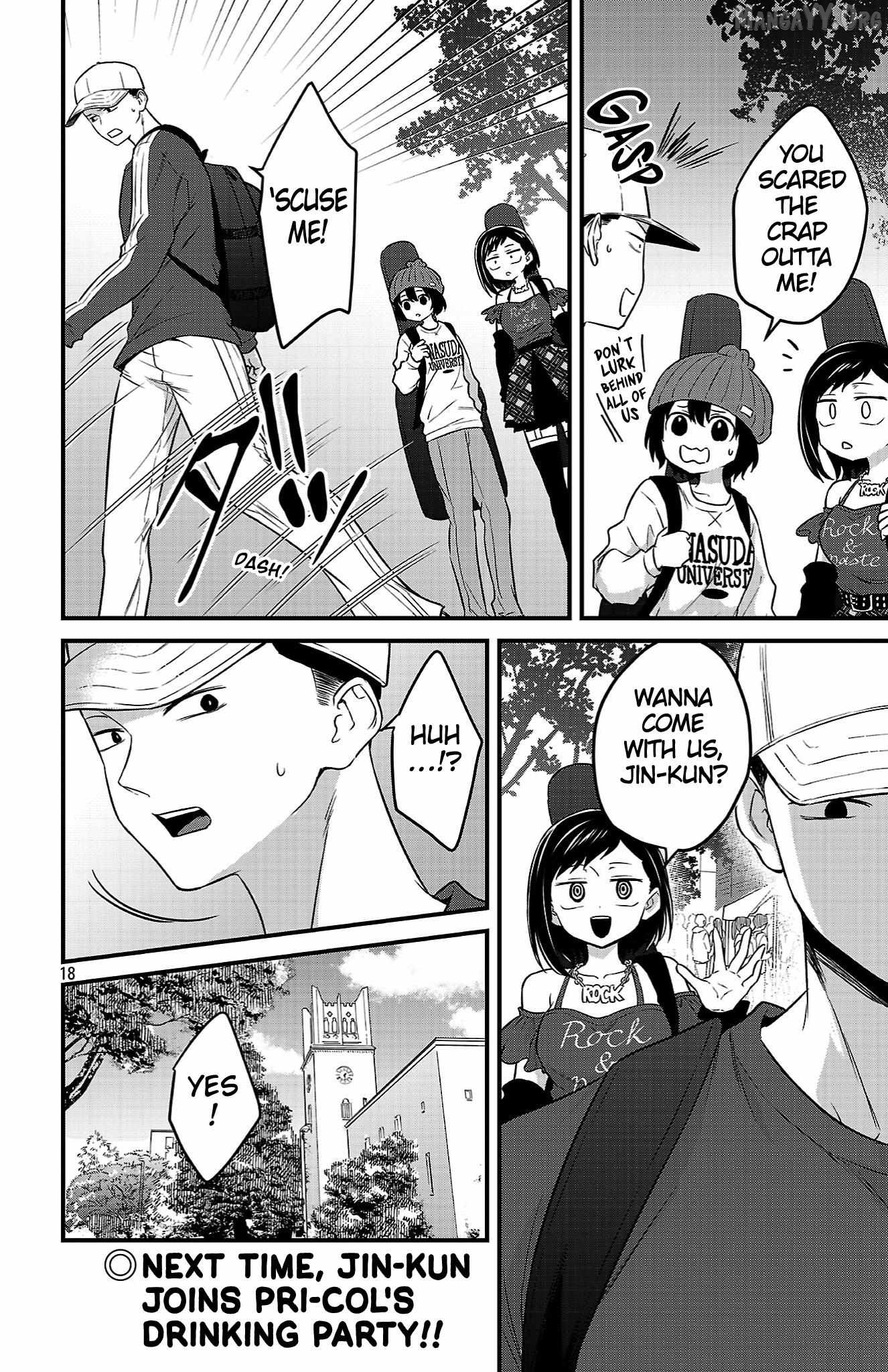Boku no Kokoro no Yabai Yatsu: Love Comedy ga Hajimaranai Chapter 16 - page 18