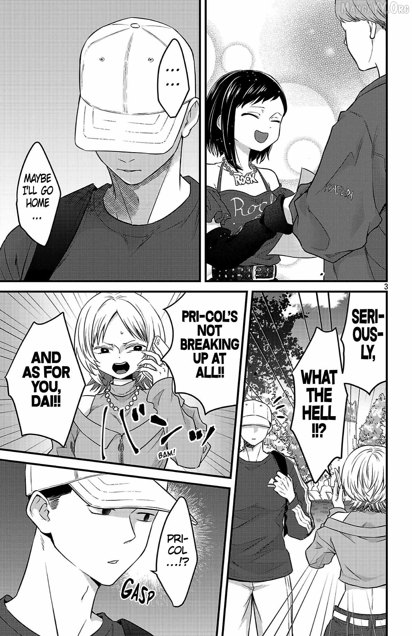 Boku no Kokoro no Yabai Yatsu: Love Comedy ga Hajimaranai Chapter 16 - page 3