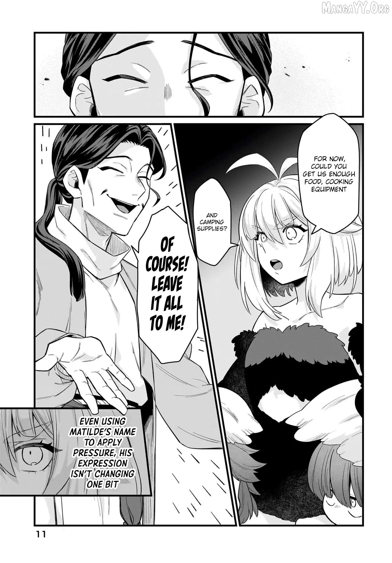 Dachoujuujin no wa Chamecha Musou Aho Kawaii Saikyou Shuzoku no Riidaa ni Narimashita Chapter 8 - page 10