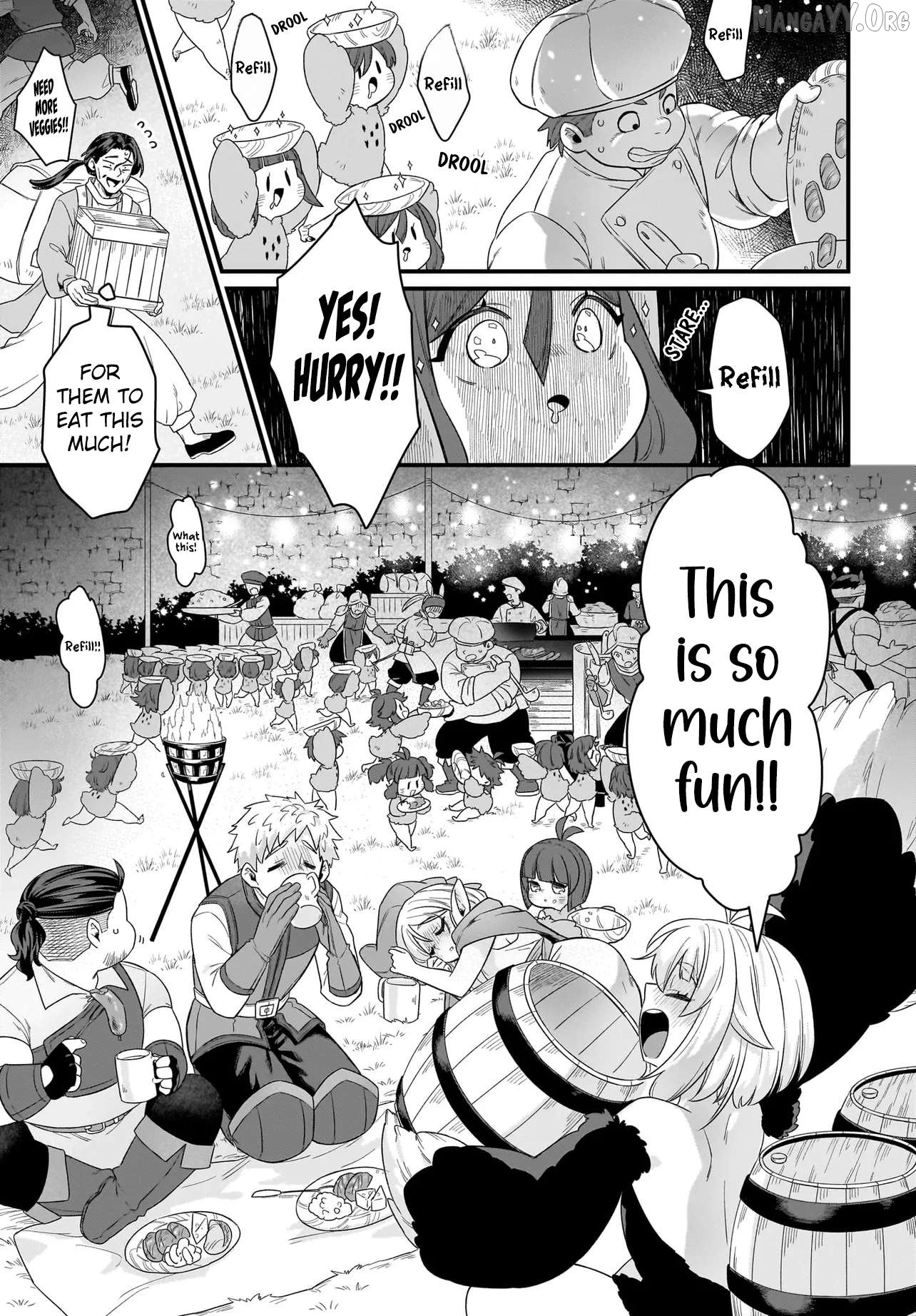 Dachoujuujin no wa Chamecha Musou Aho Kawaii Saikyou Shuzoku no Riidaa ni Narimashita Chapter 8 - page 16