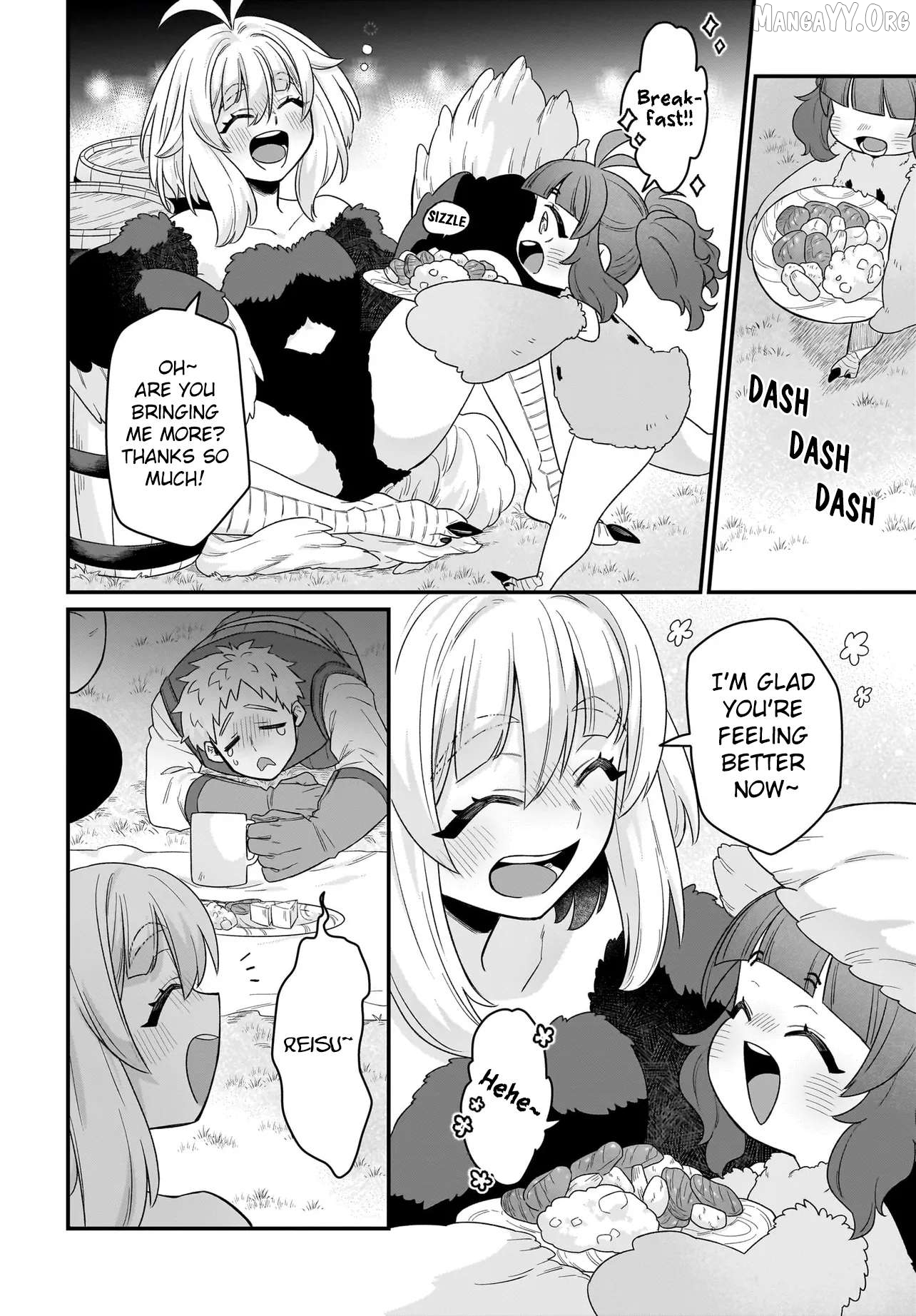Dachoujuujin no wa Chamecha Musou Aho Kawaii Saikyou Shuzoku no Riidaa ni Narimashita Chapter 8 - page 17