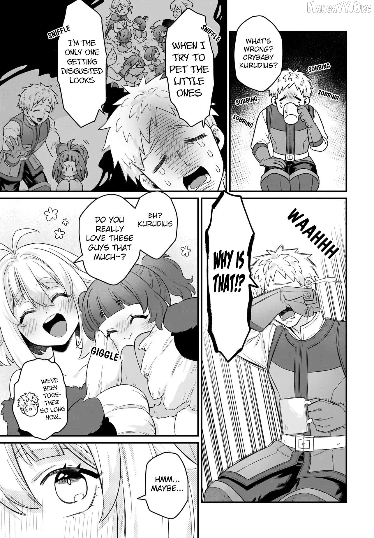 Dachoujuujin no wa Chamecha Musou Aho Kawaii Saikyou Shuzoku no Riidaa ni Narimashita Chapter 8 - page 18