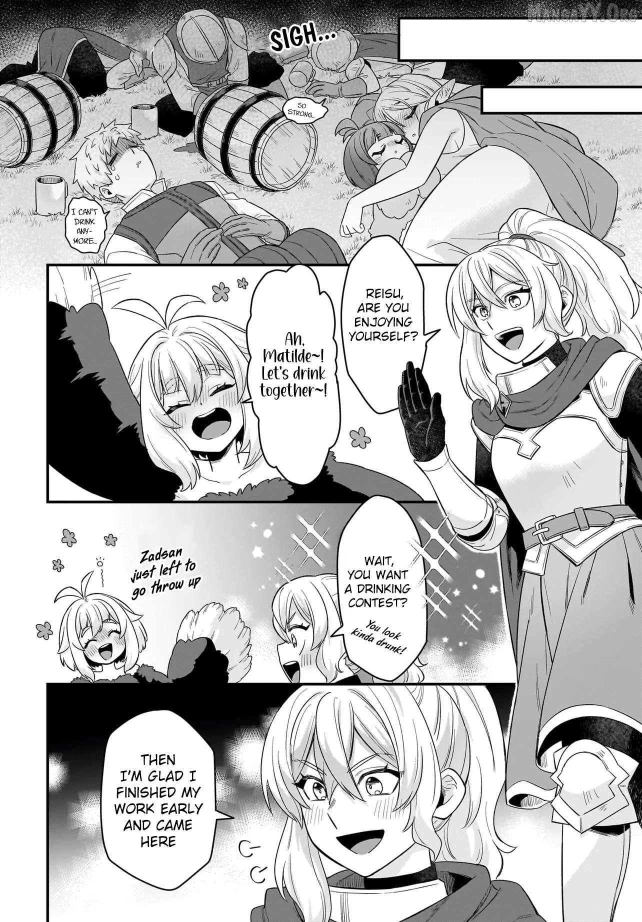 Dachoujuujin no wa Chamecha Musou Aho Kawaii Saikyou Shuzoku no Riidaa ni Narimashita Chapter 8 - page 21