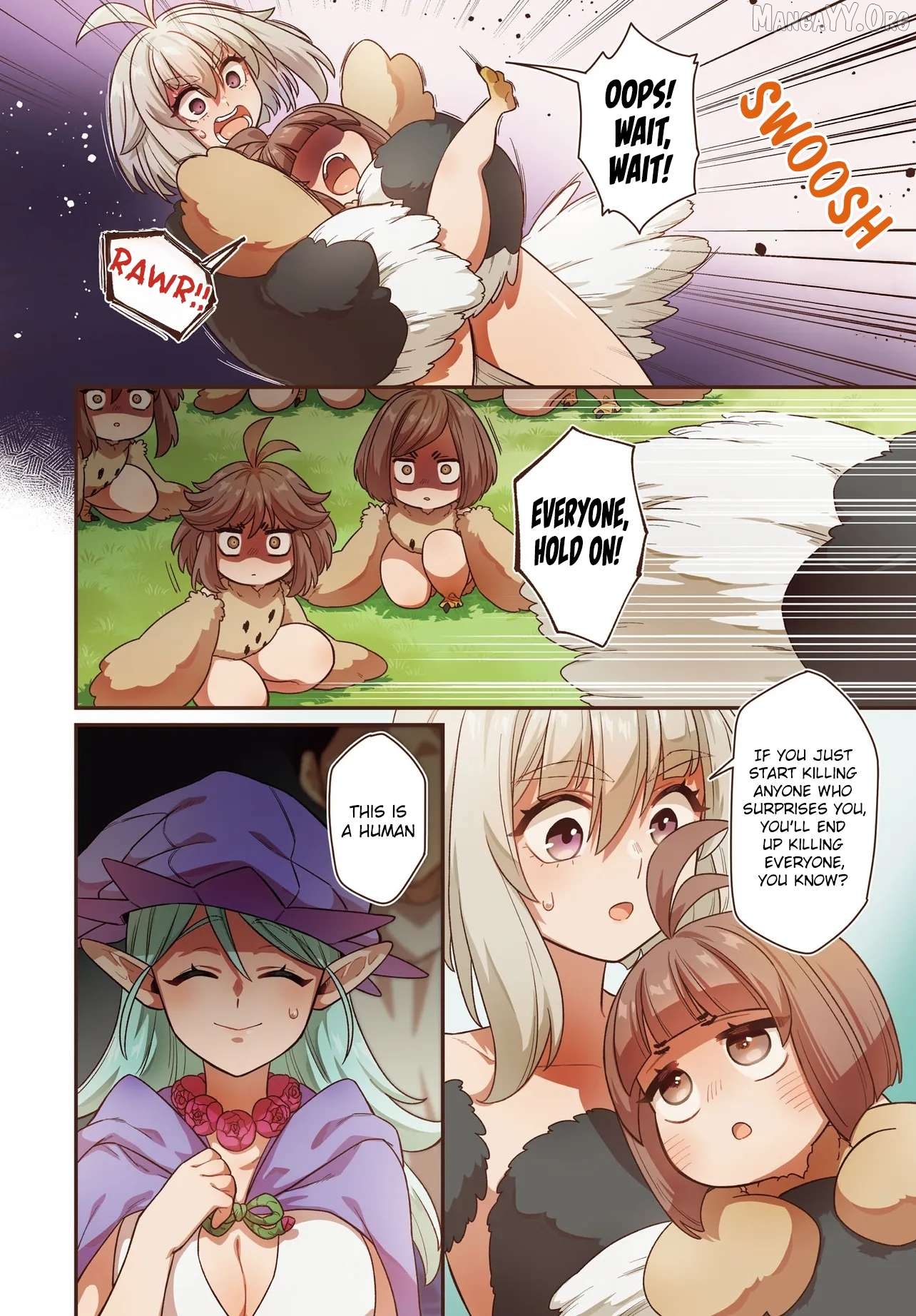 Dachoujuujin no wa Chamecha Musou Aho Kawaii Saikyou Shuzoku no Riidaa ni Narimashita Chapter 8 - page 3