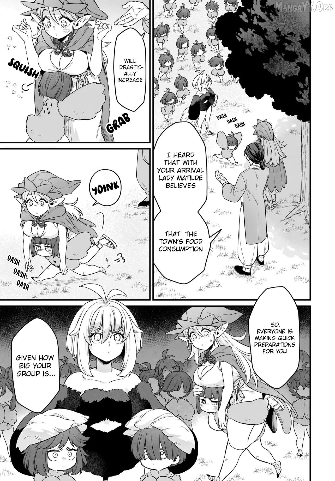 Dachoujuujin no wa Chamecha Musou Aho Kawaii Saikyou Shuzoku no Riidaa ni Narimashita Chapter 8 - page 6