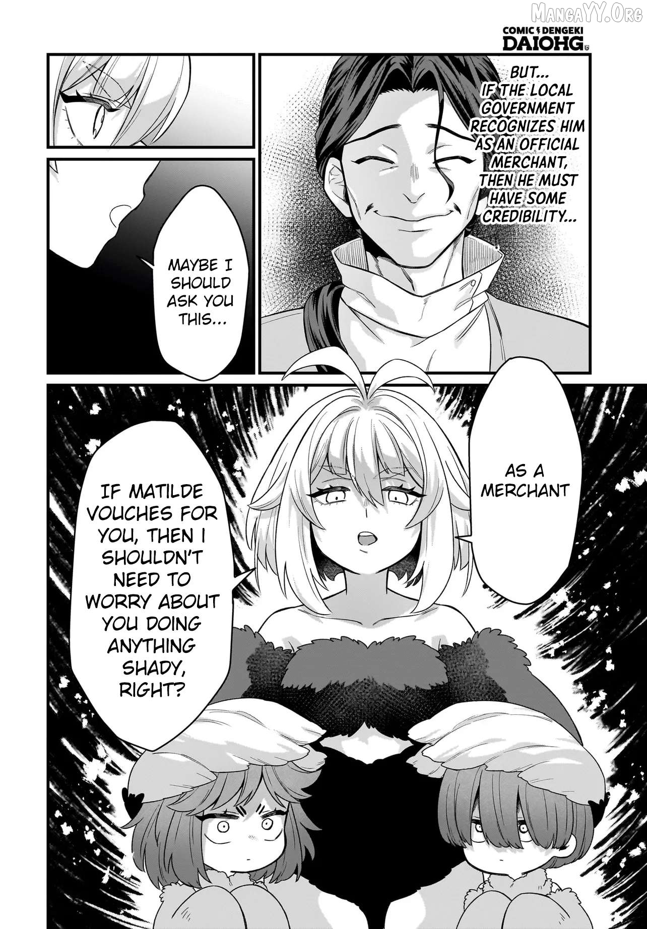 Dachoujuujin no wa Chamecha Musou Aho Kawaii Saikyou Shuzoku no Riidaa ni Narimashita Chapter 8 - page 9