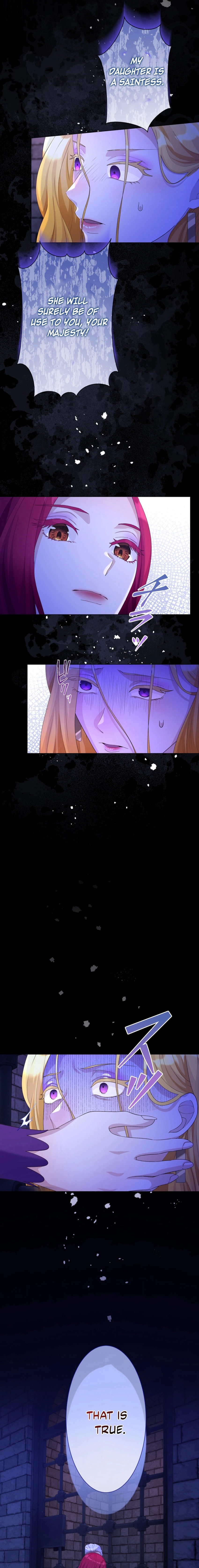 The Saint Who Longs for Death Made a Contract with the Cursed Prince Chapter 40 - page 8