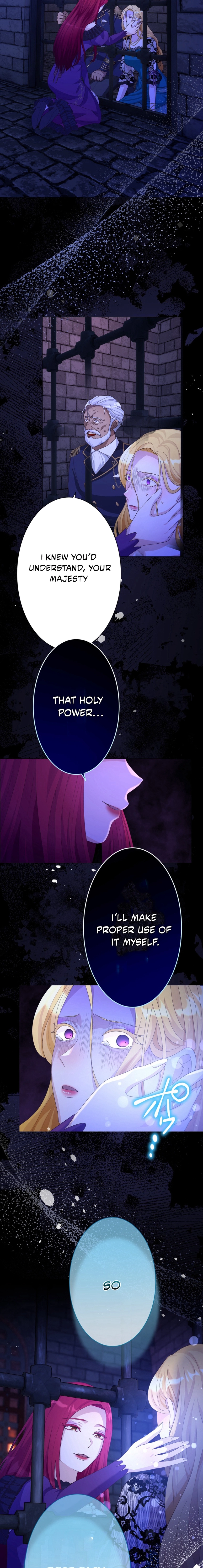 The Saint Who Longs for Death Made a Contract with the Cursed Prince Chapter 40 - page 9