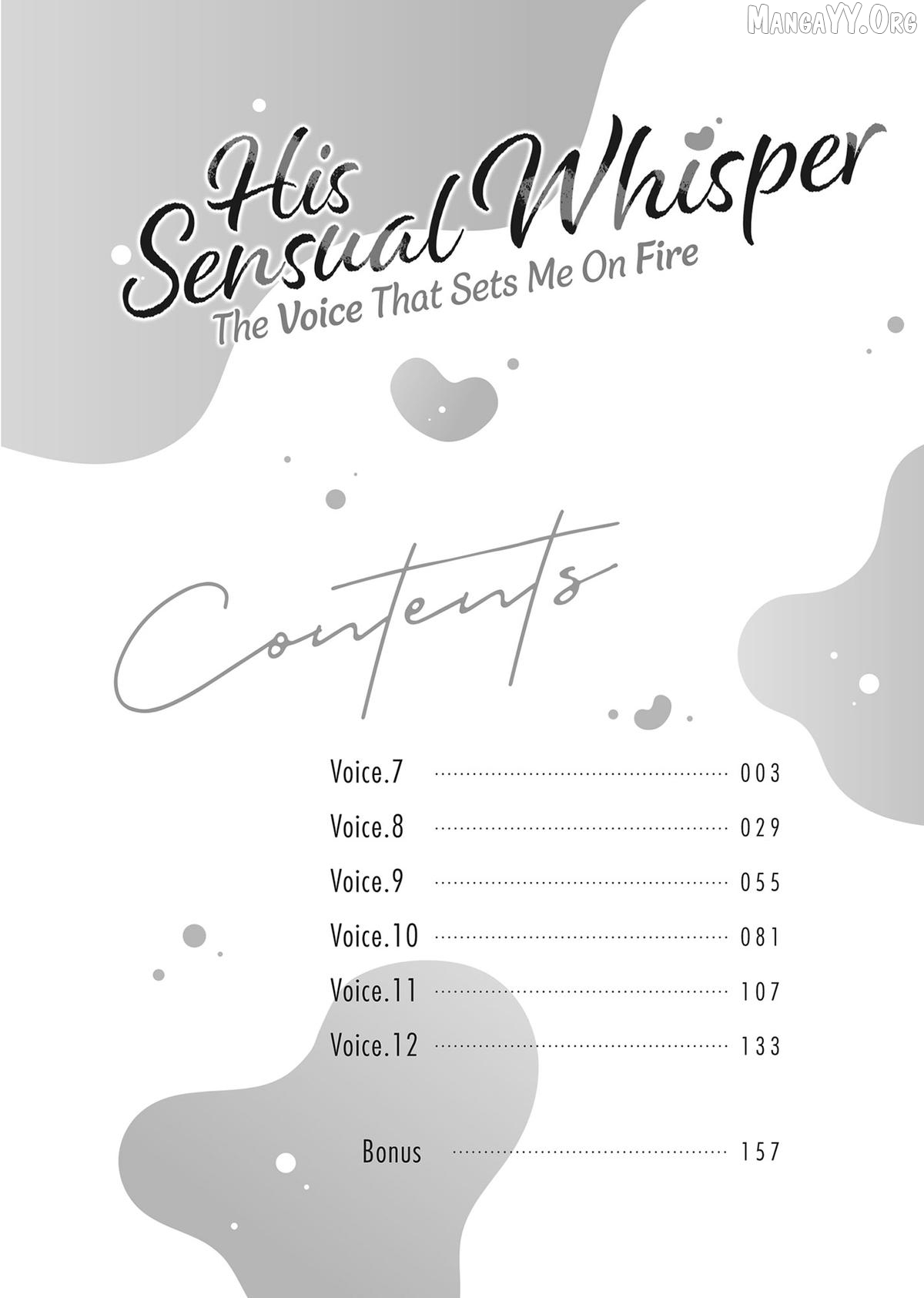 His Sensual Whisper: The Voice That Sets Me On Fire Chapter 7 - page 3