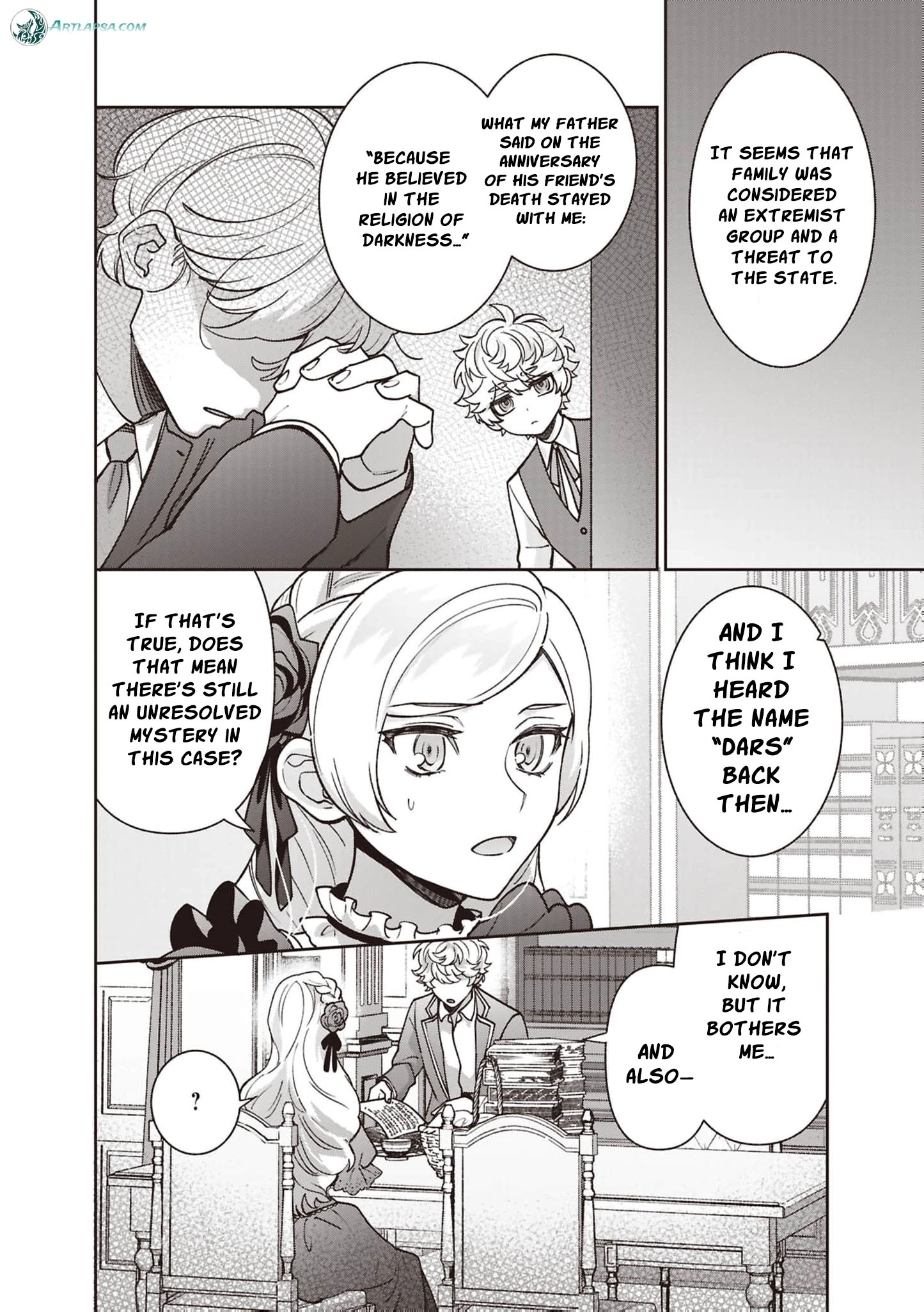 Your Highness, The Woman You Abandoned is The True Saint. Chapter 36 - page 21