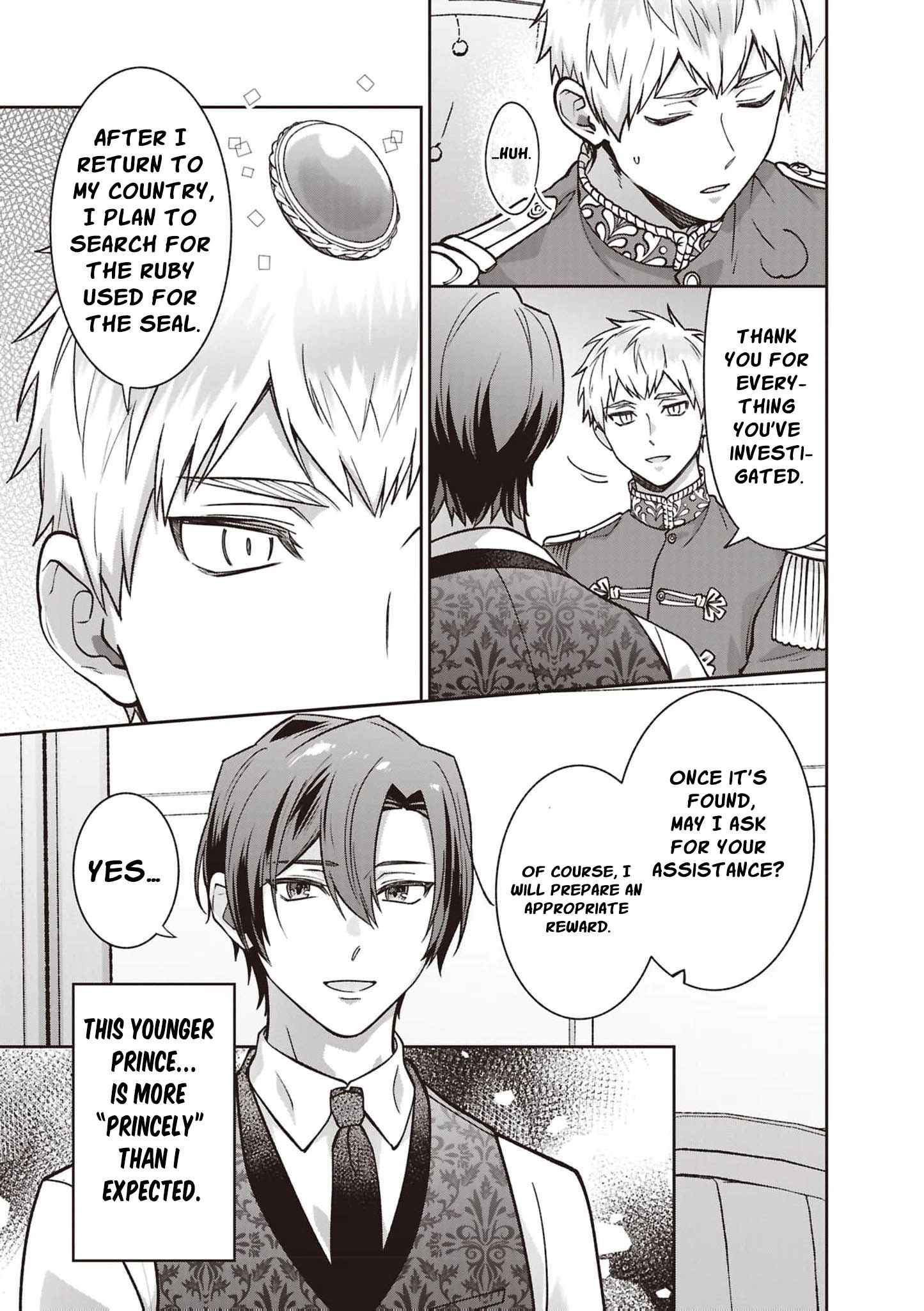 Your Highness, The Woman You Abandoned is The True Saint. Chapter 37 - page 14