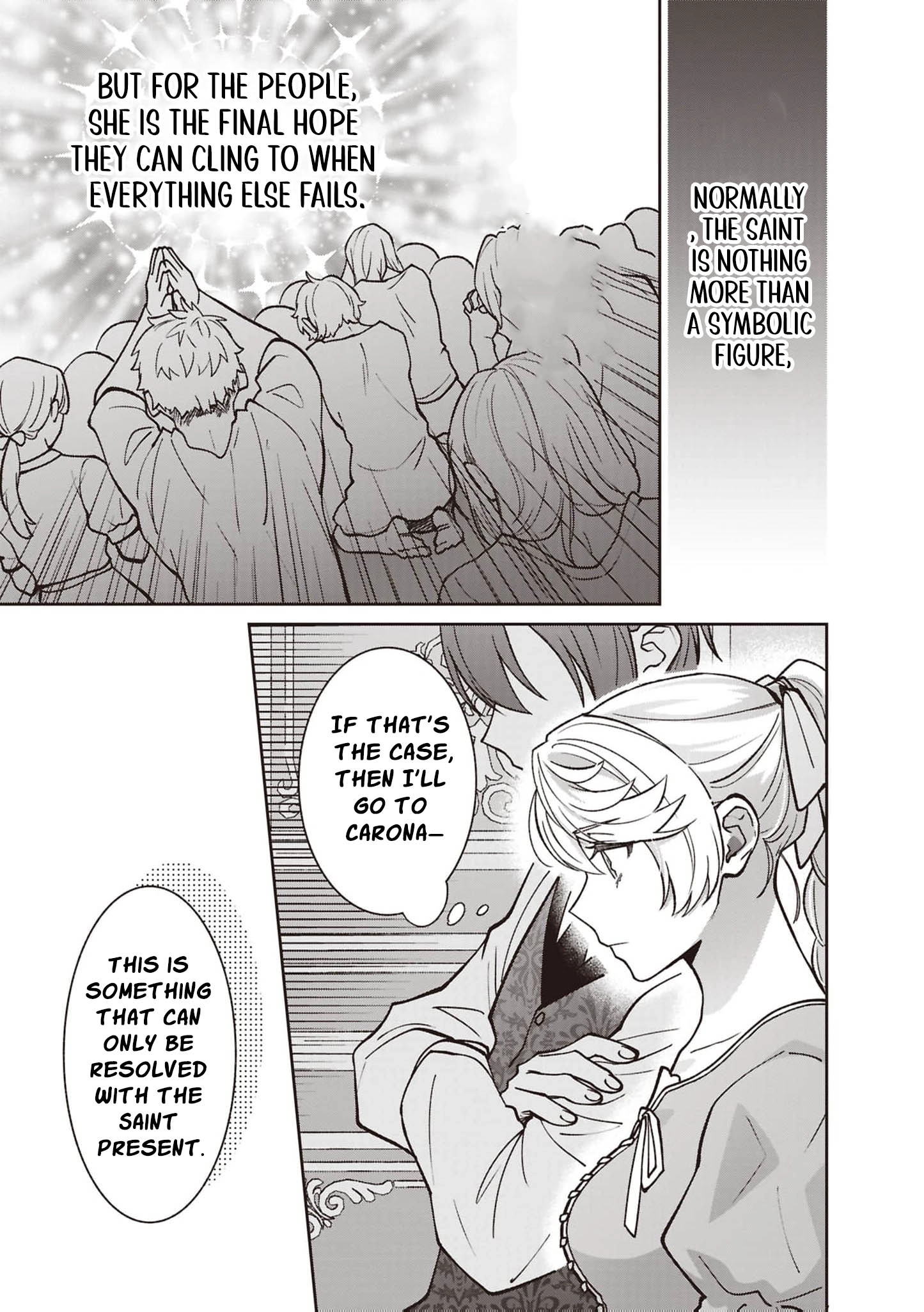 Your Highness, The Woman You Abandoned is The True Saint. Chapter 37 - page 22