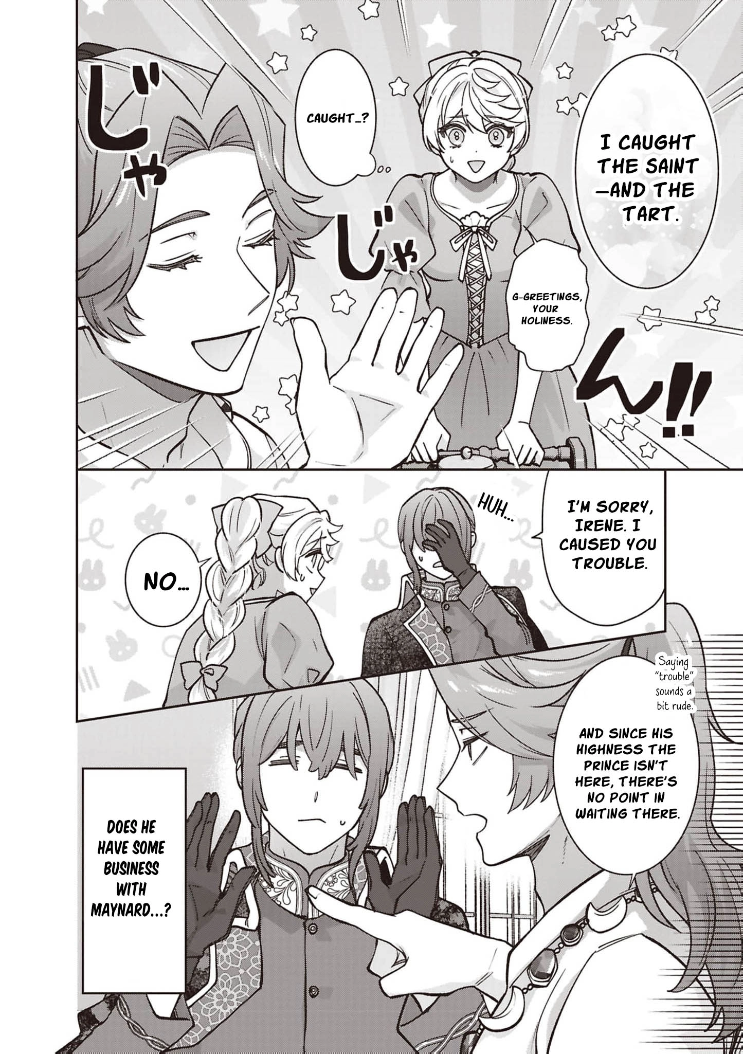 Your Highness, The Woman You Abandoned is The True Saint. Chapter 37 - page 7