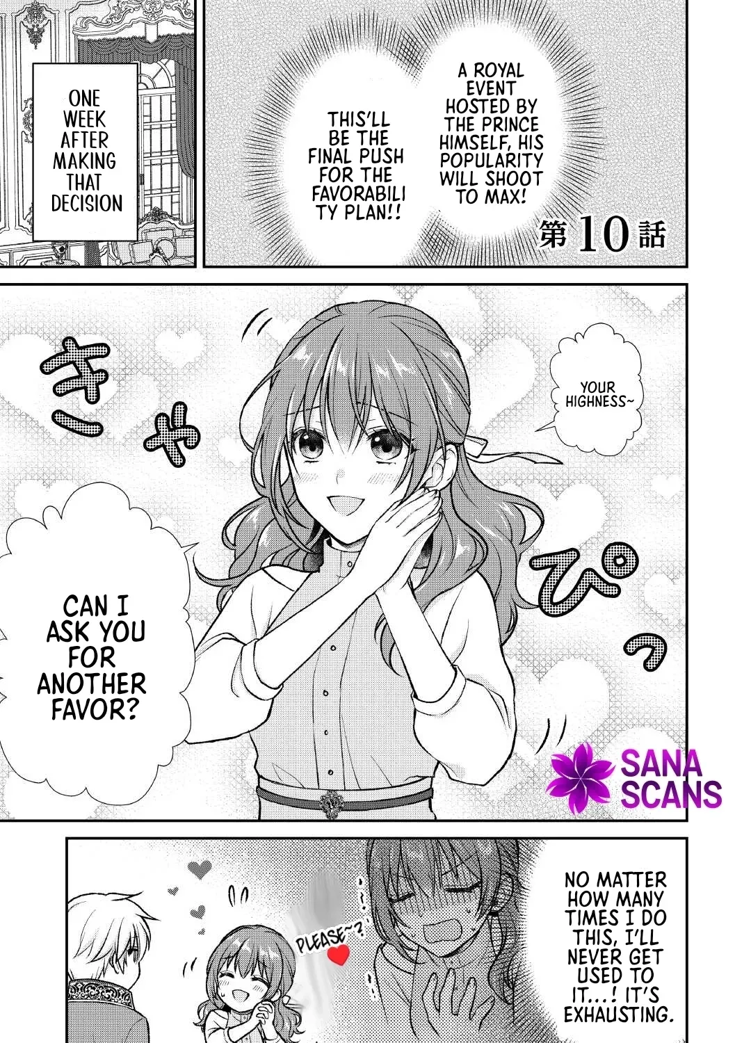Reincarnated as the Prince’s Fiancée?! And Now Queen Training Begins! Chapter 10 - page 1