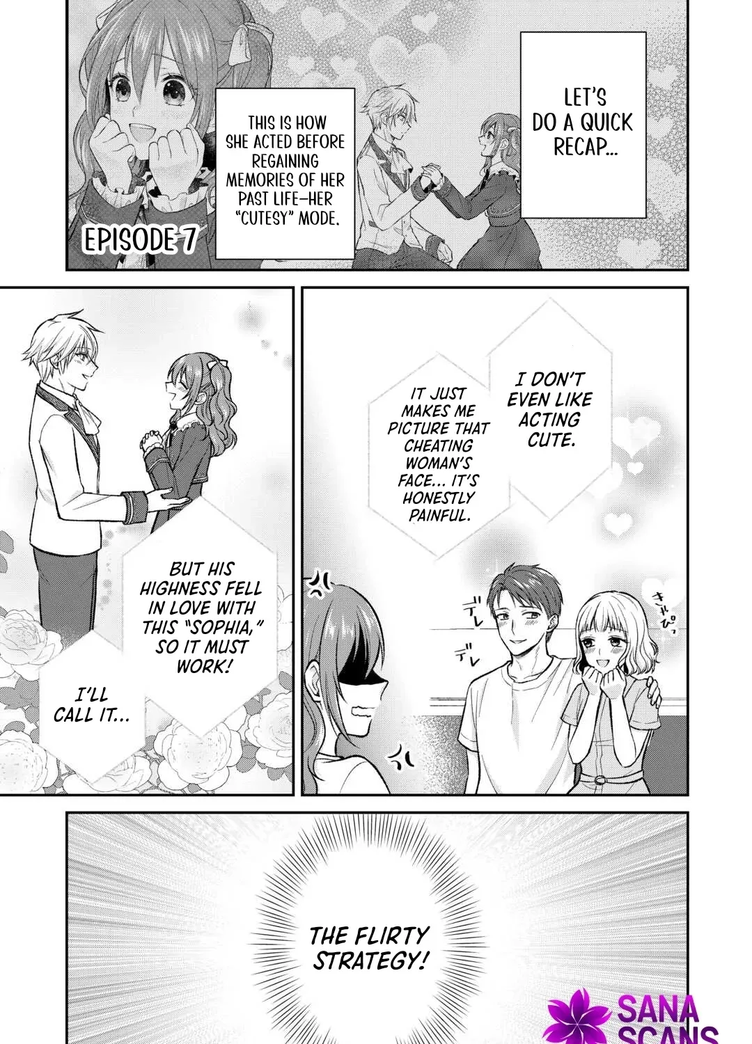 Reincarnated as the Prince’s Fiancée?! And Now Queen Training Begins! Chapter 7 - page 1