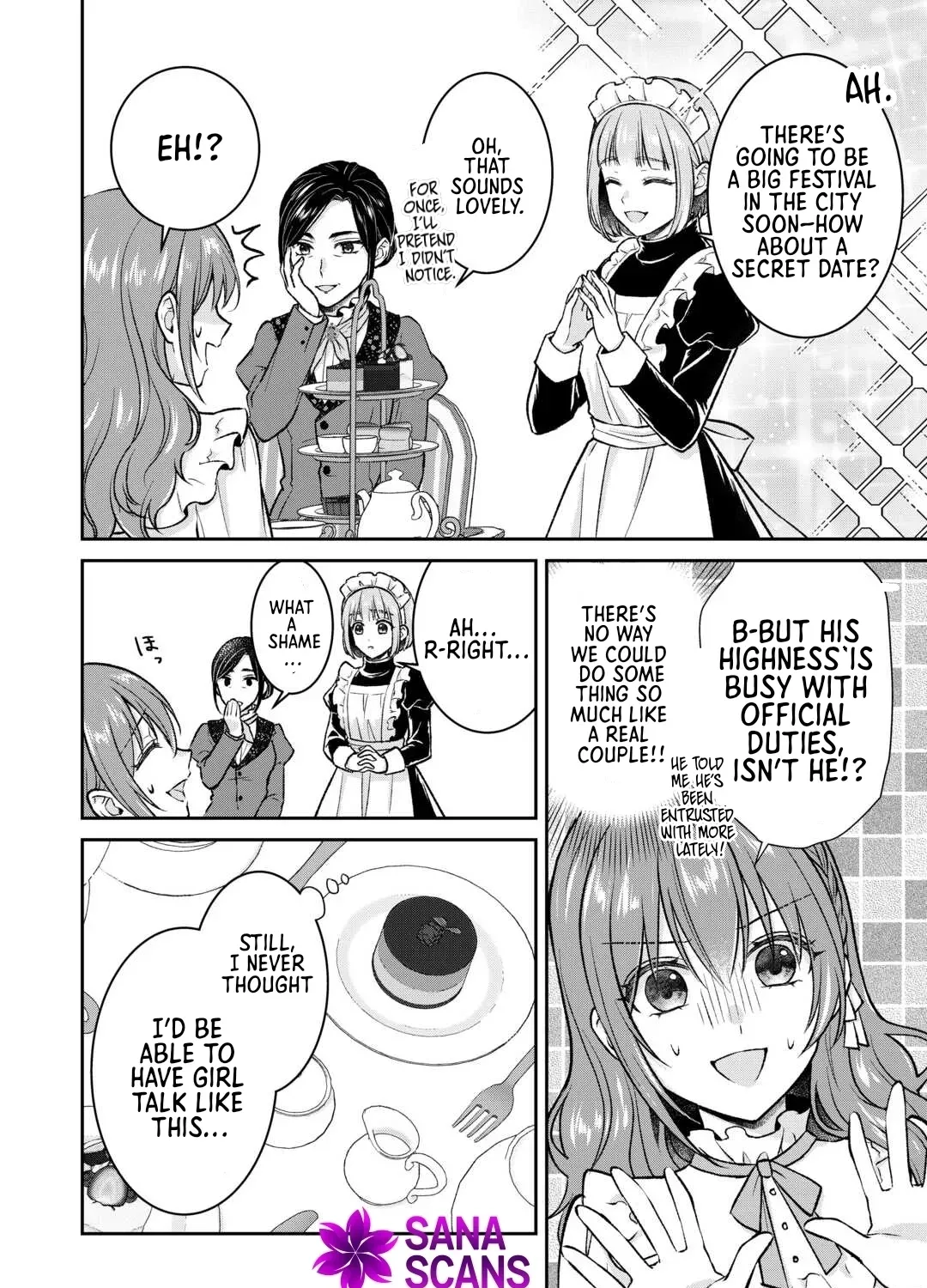 Reincarnated as the Prince’s Fiancée?! And Now Queen Training Begins! Chapter 9 - page 3
