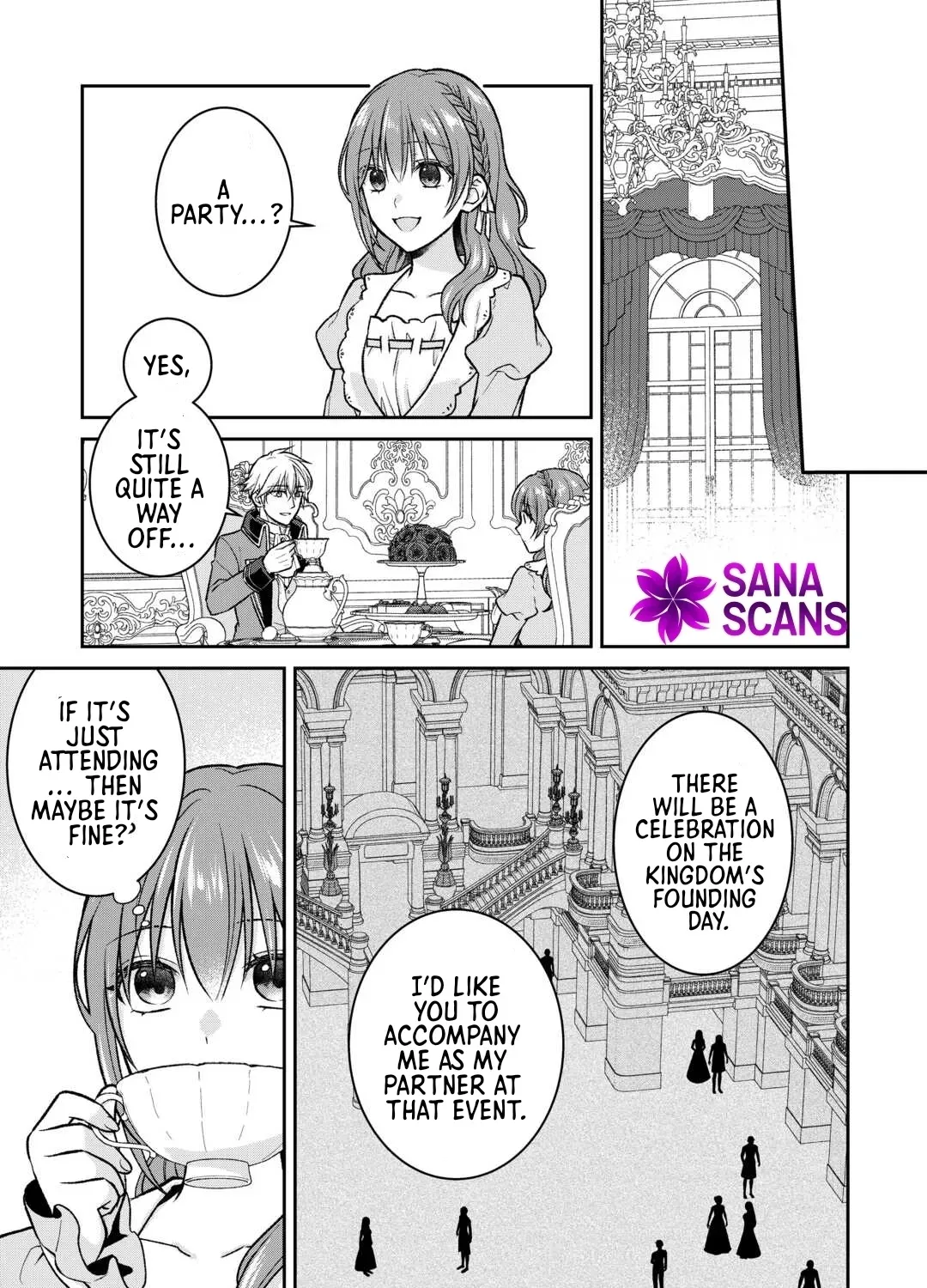Reincarnated as the Prince’s Fiancée?! And Now Queen Training Begins! Chapter 9 - page 9