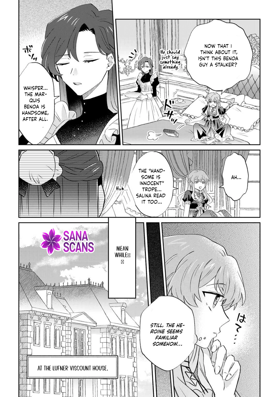 Since I was born a noble lady, I want to live my long-desired lazy NEET life. Chapter 8 - page 12