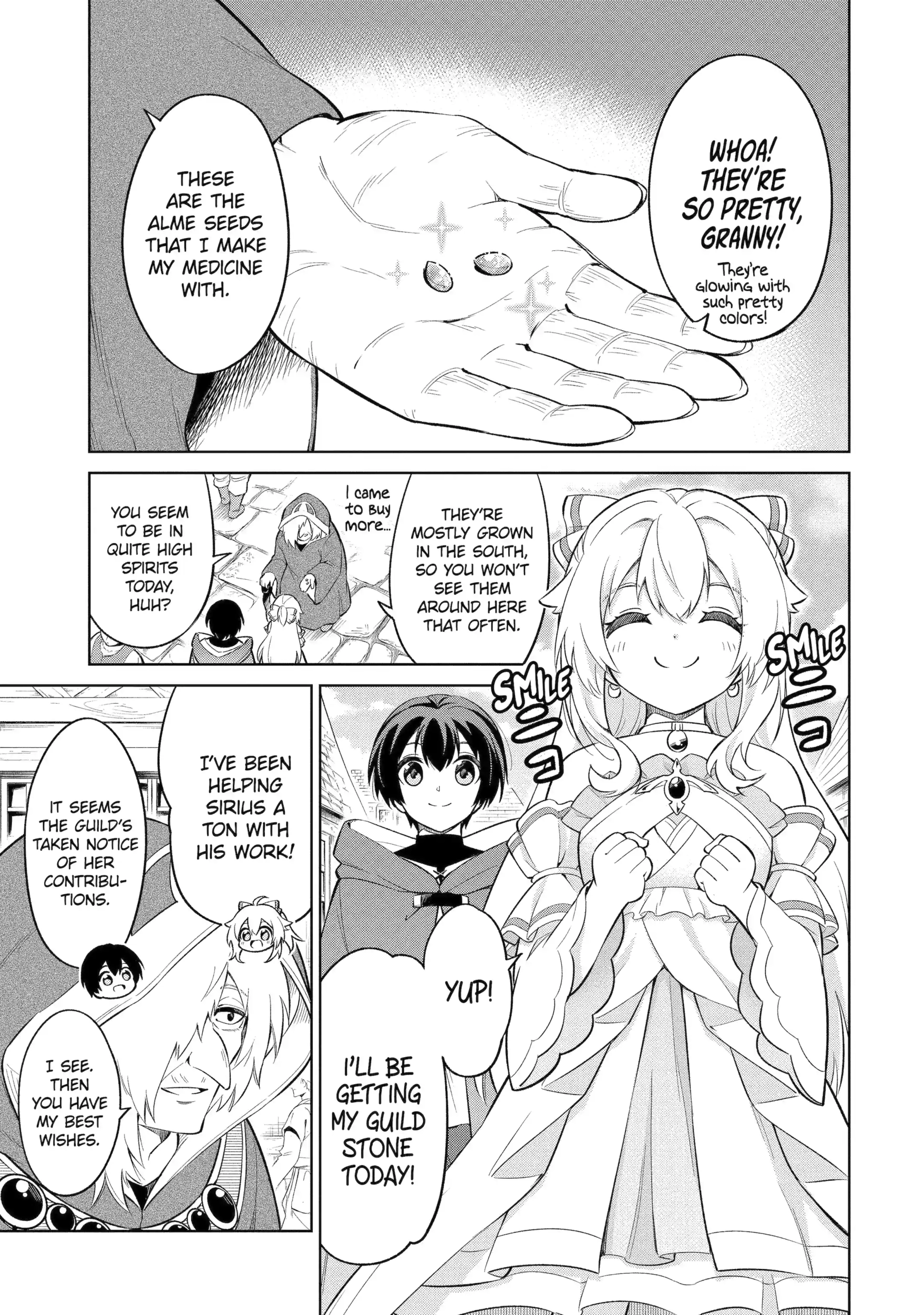 Good natured Adventurer Picks Up a Reincarnated Girl Chapter 7.1 - page 1
