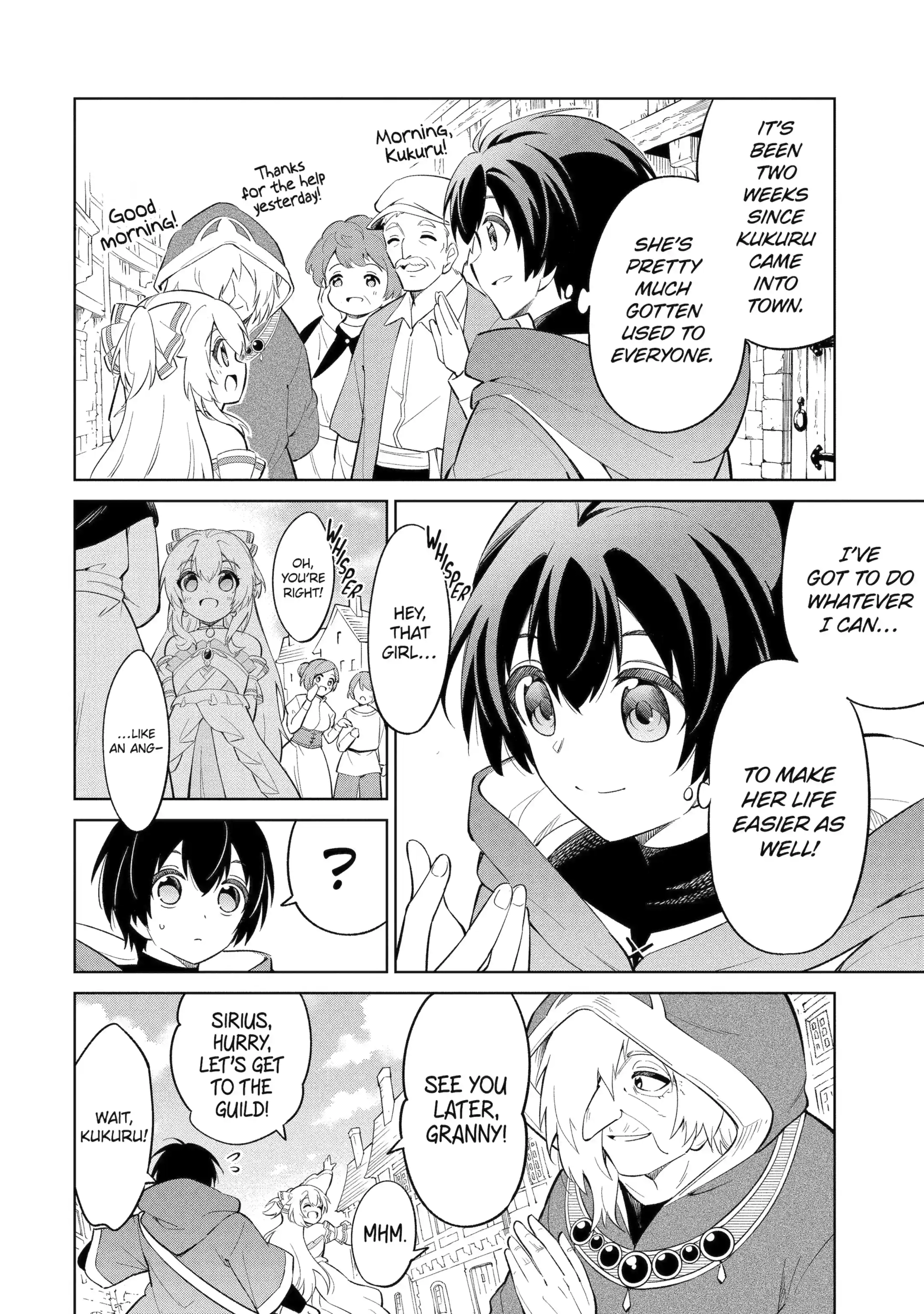 Good natured Adventurer Picks Up a Reincarnated Girl Chapter 7.1 - page 2