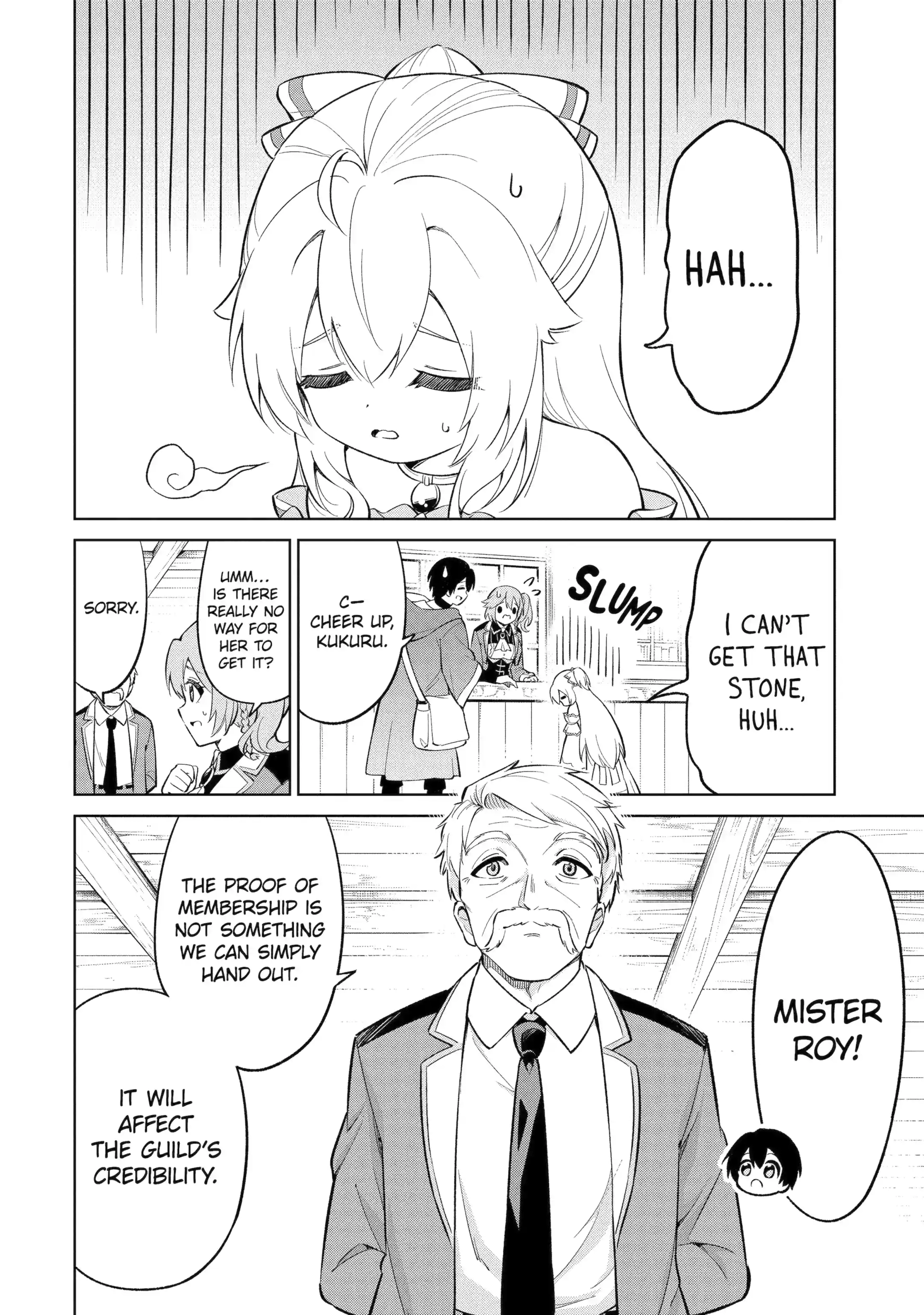 Good natured Adventurer Picks Up a Reincarnated Girl Chapter 7.1 - page 4