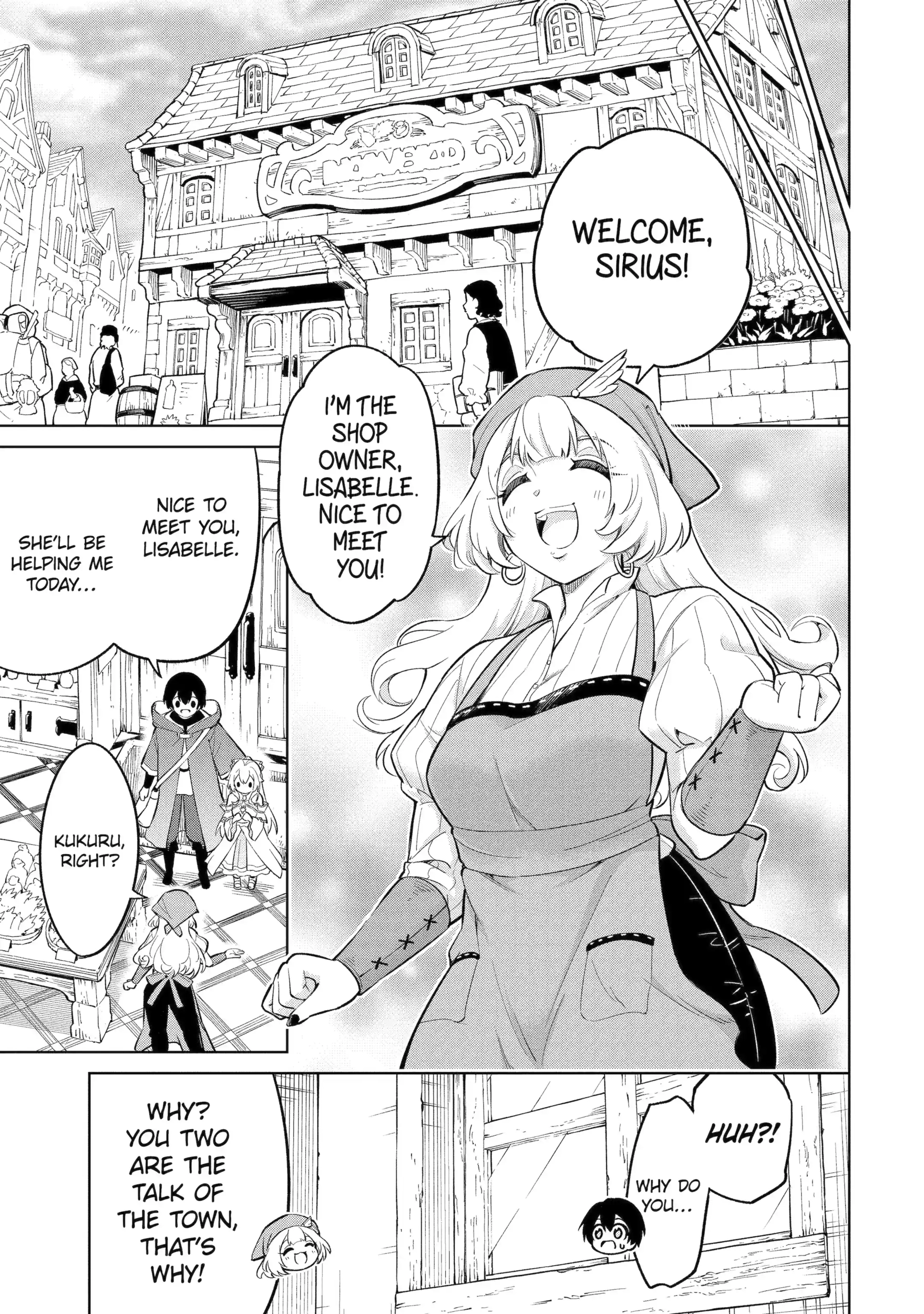 Good natured Adventurer Picks Up a Reincarnated Girl Chapter 7.1 - page 7