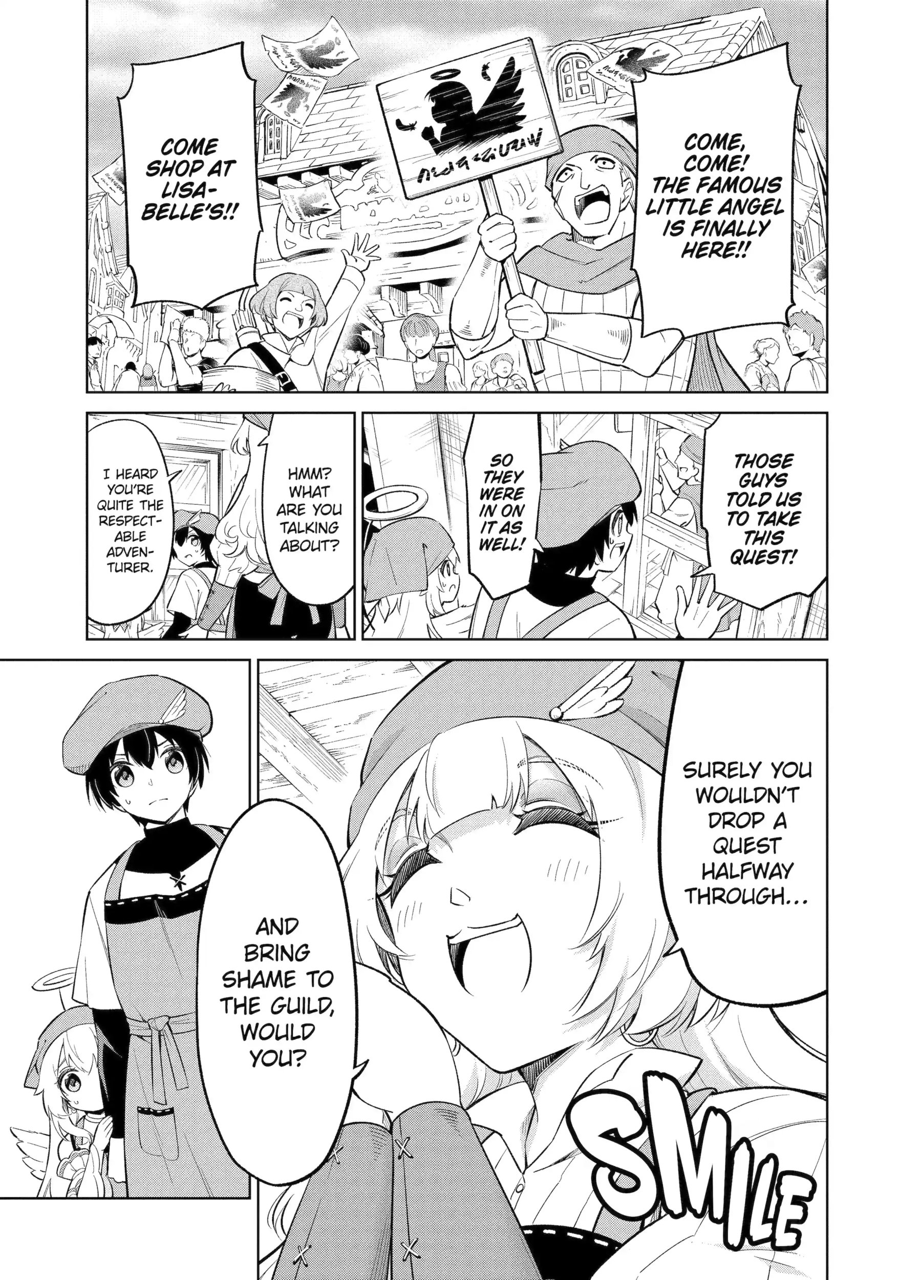 Good natured Adventurer Picks Up a Reincarnated Girl Chapter 7.2 - page 1