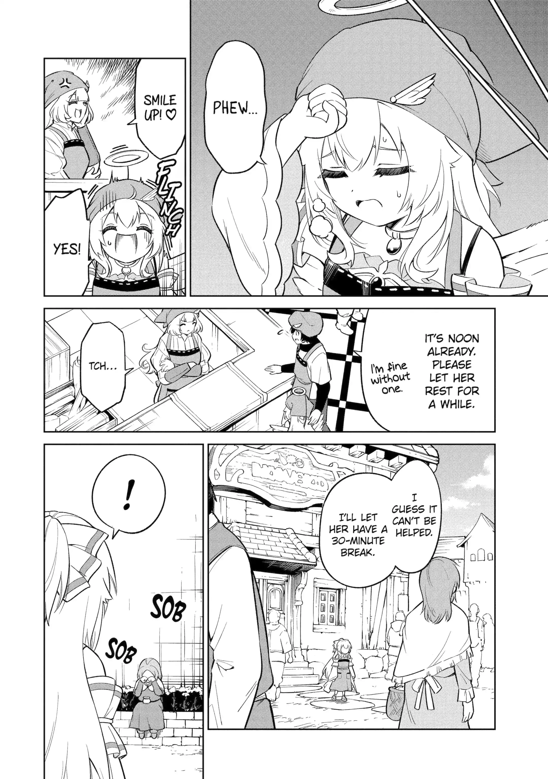 Good natured Adventurer Picks Up a Reincarnated Girl Chapter 7.2 - page 10