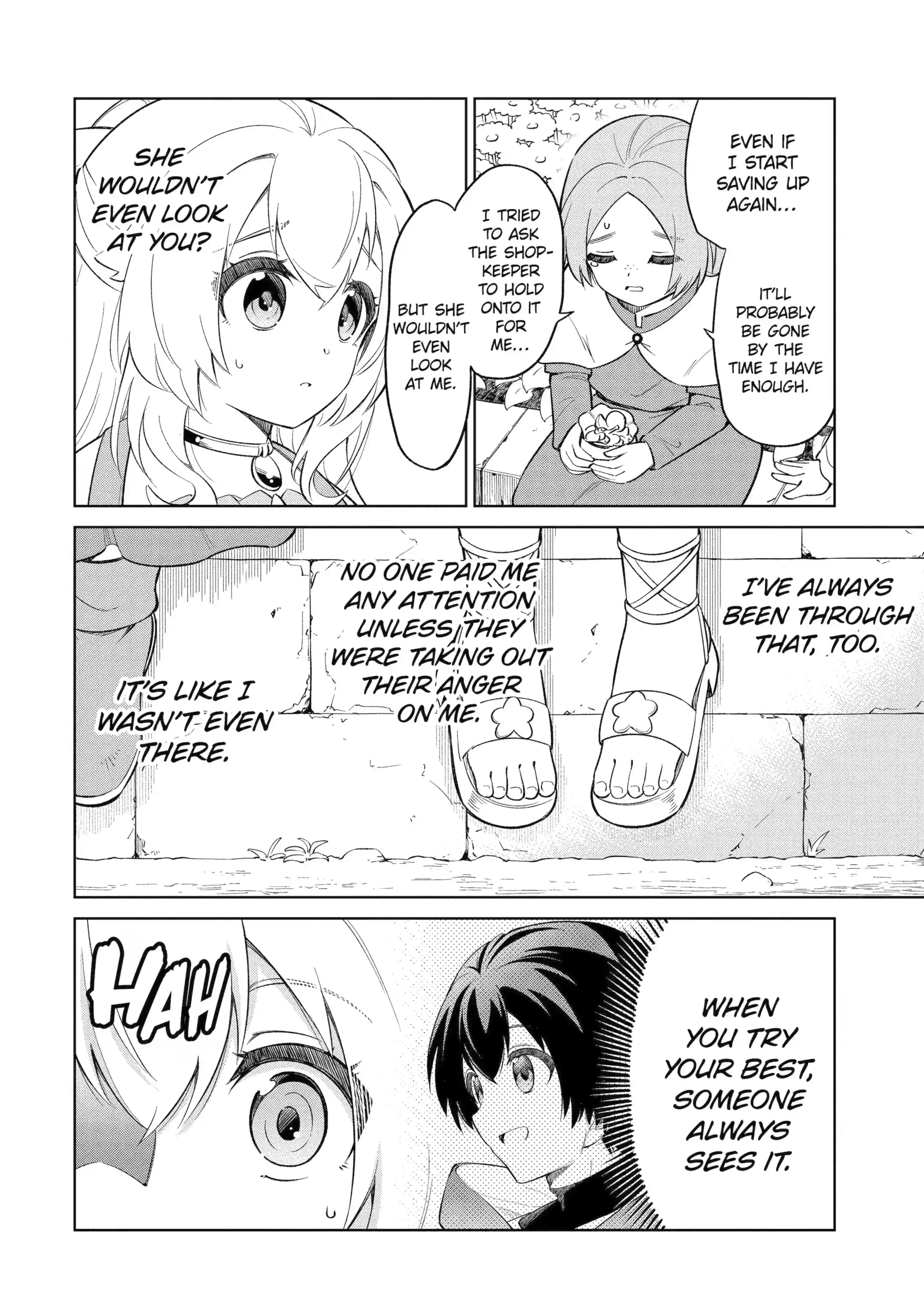 Good natured Adventurer Picks Up a Reincarnated Girl Chapter 7.3 - page 2