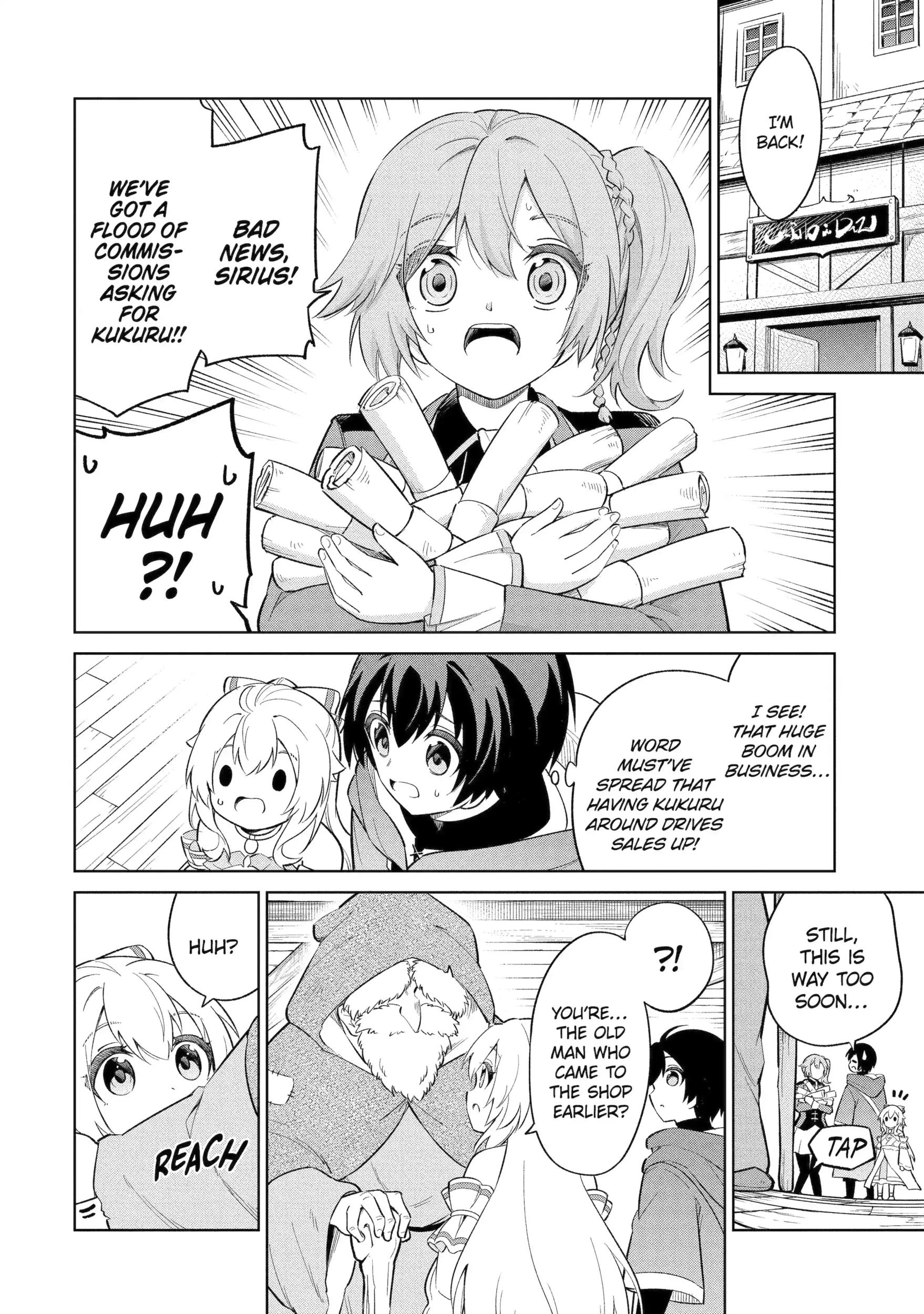 Good natured Adventurer Picks Up a Reincarnated Girl Chapter 7.4 - page 4