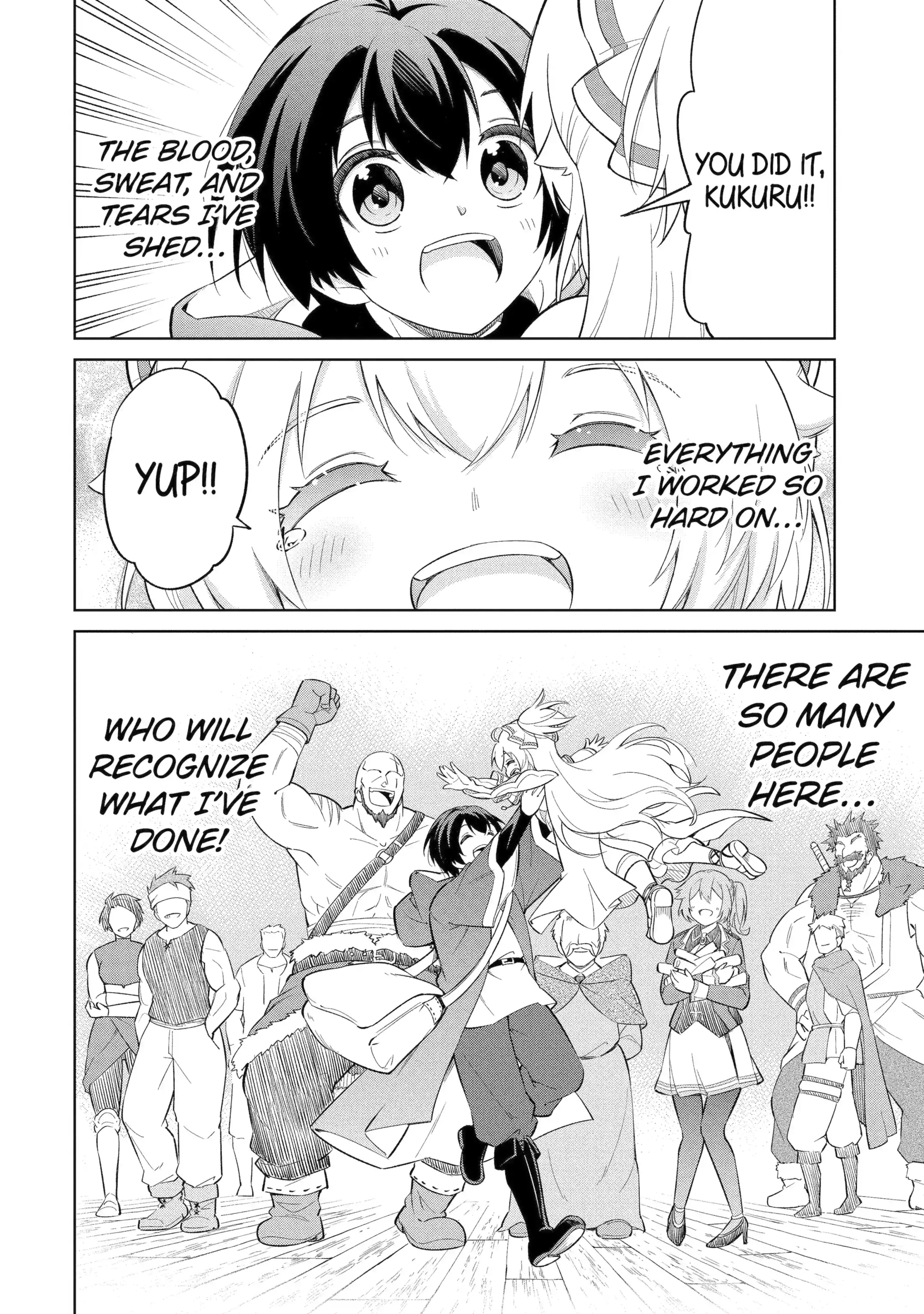 Good natured Adventurer Picks Up a Reincarnated Girl Chapter 7.4 - page 8