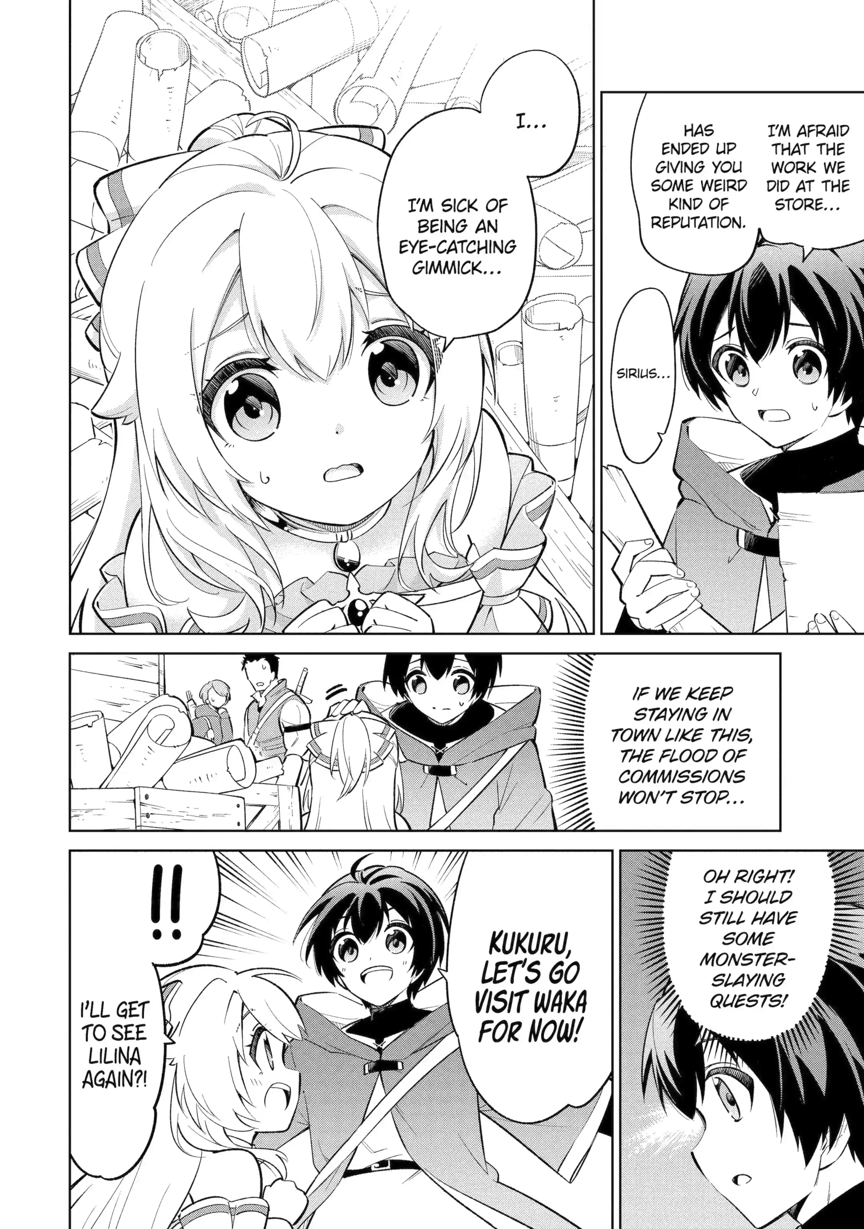 Good natured Adventurer Picks Up a Reincarnated Girl Chapter 8.1 - page 2