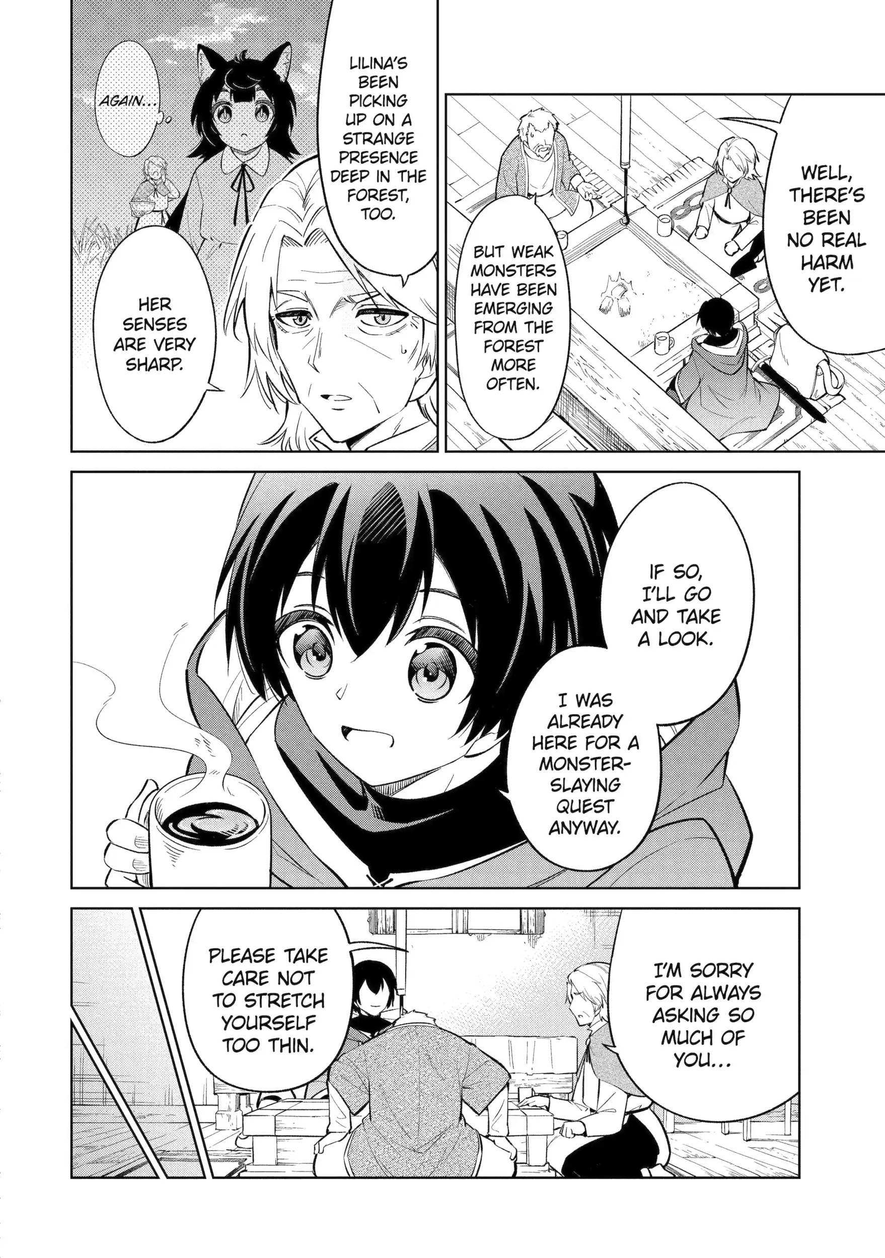 Good natured Adventurer Picks Up a Reincarnated Girl Chapter 8.1 - page 6