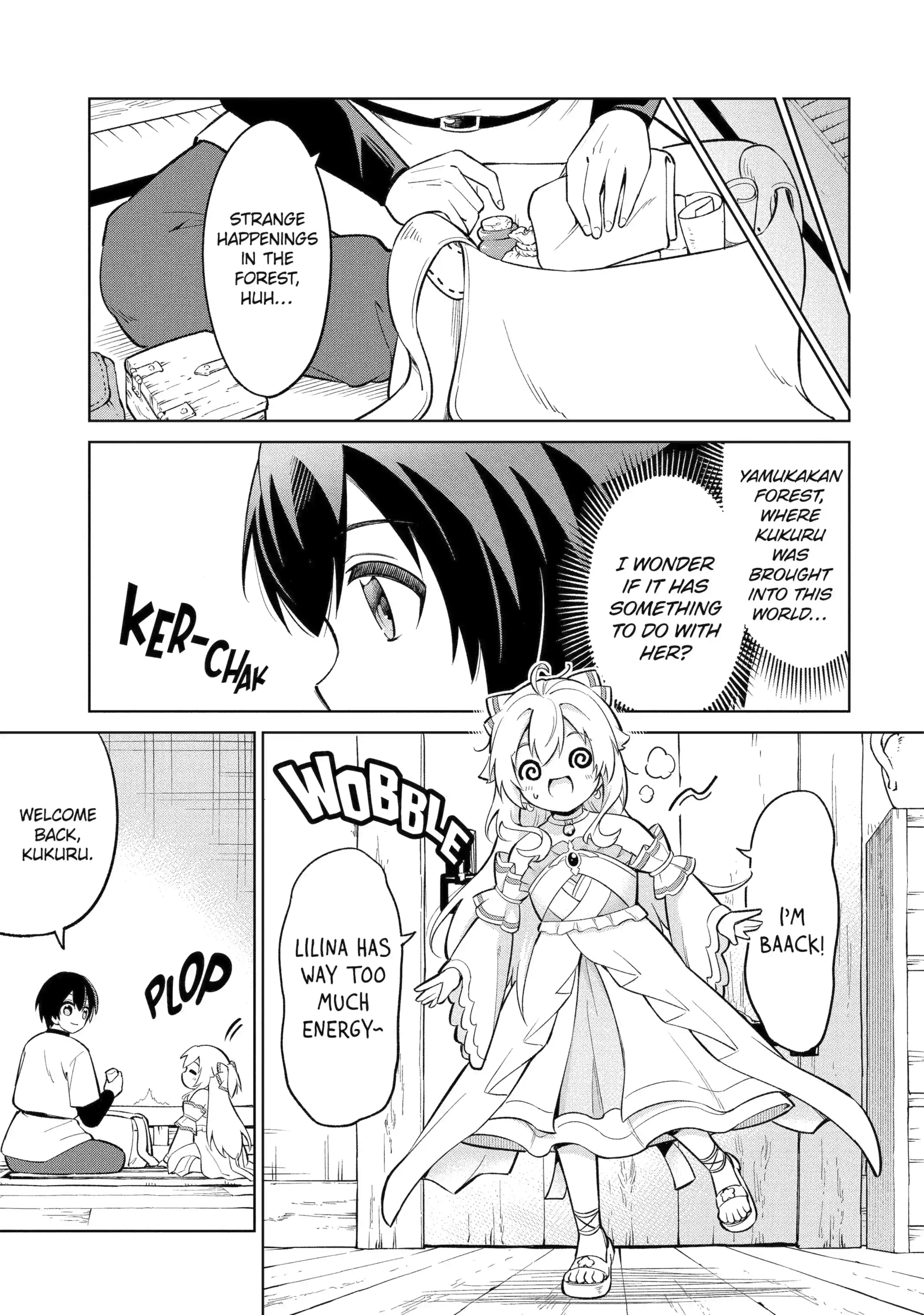 Good natured Adventurer Picks Up a Reincarnated Girl Chapter 8.1 - page 7