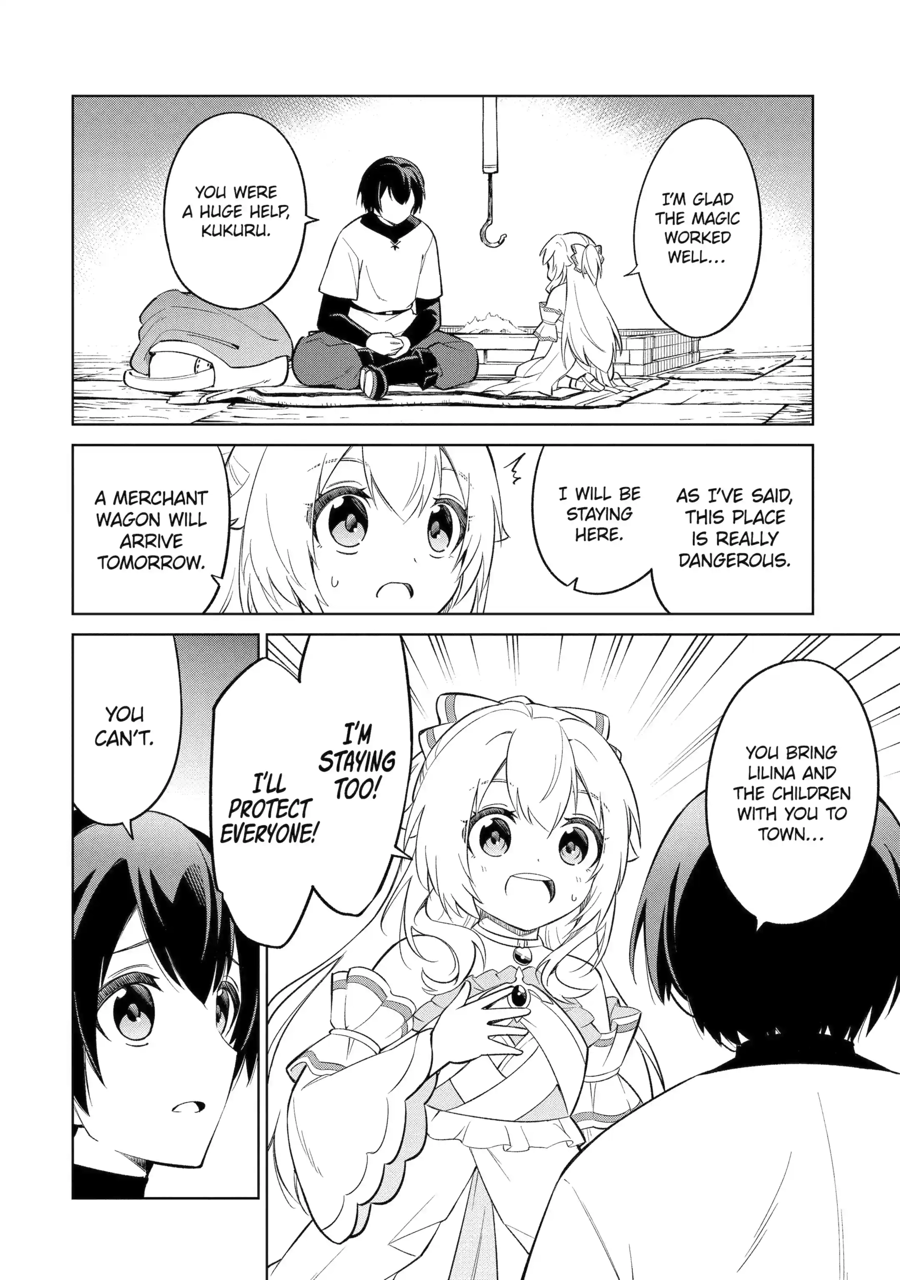 Good natured Adventurer Picks Up a Reincarnated Girl Chapter 8.3 - page 4
