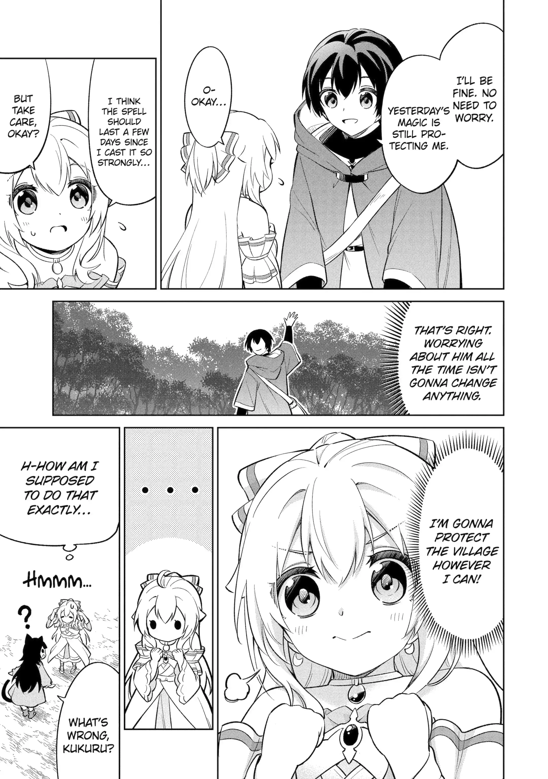 Good natured Adventurer Picks Up a Reincarnated Girl Chapter 8.4 - page 1